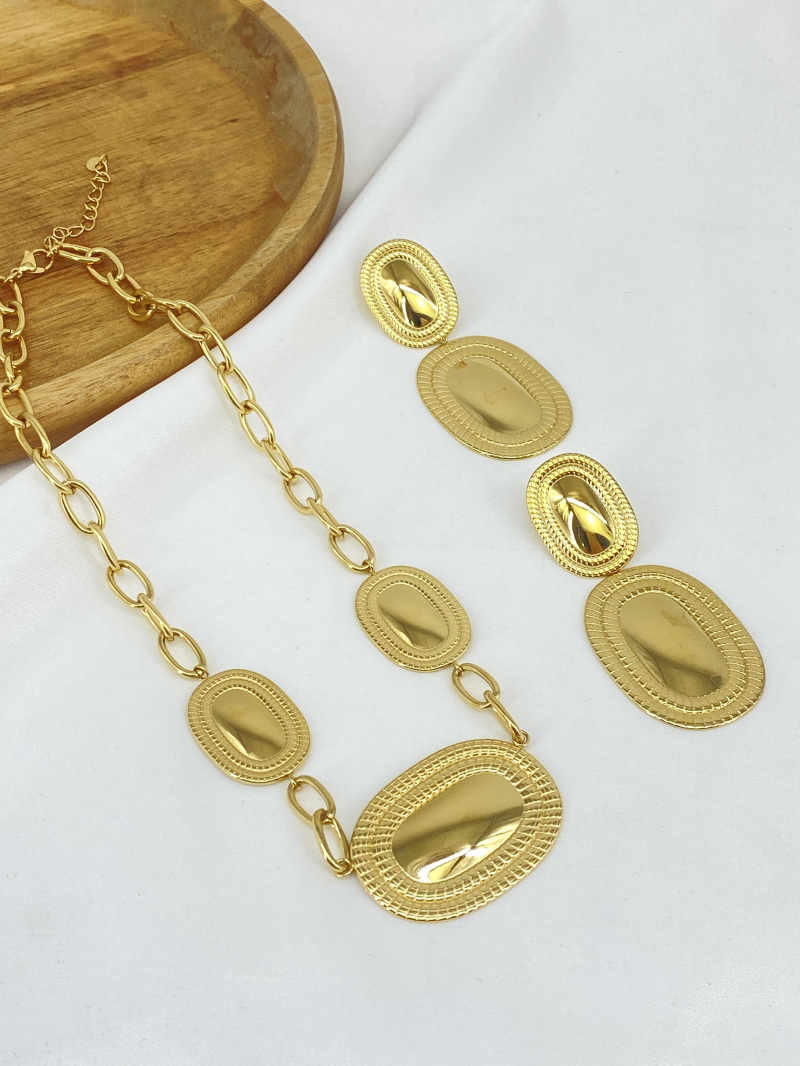 Grossiste Missra Paris - Parures de bijoux en acier inoxydable