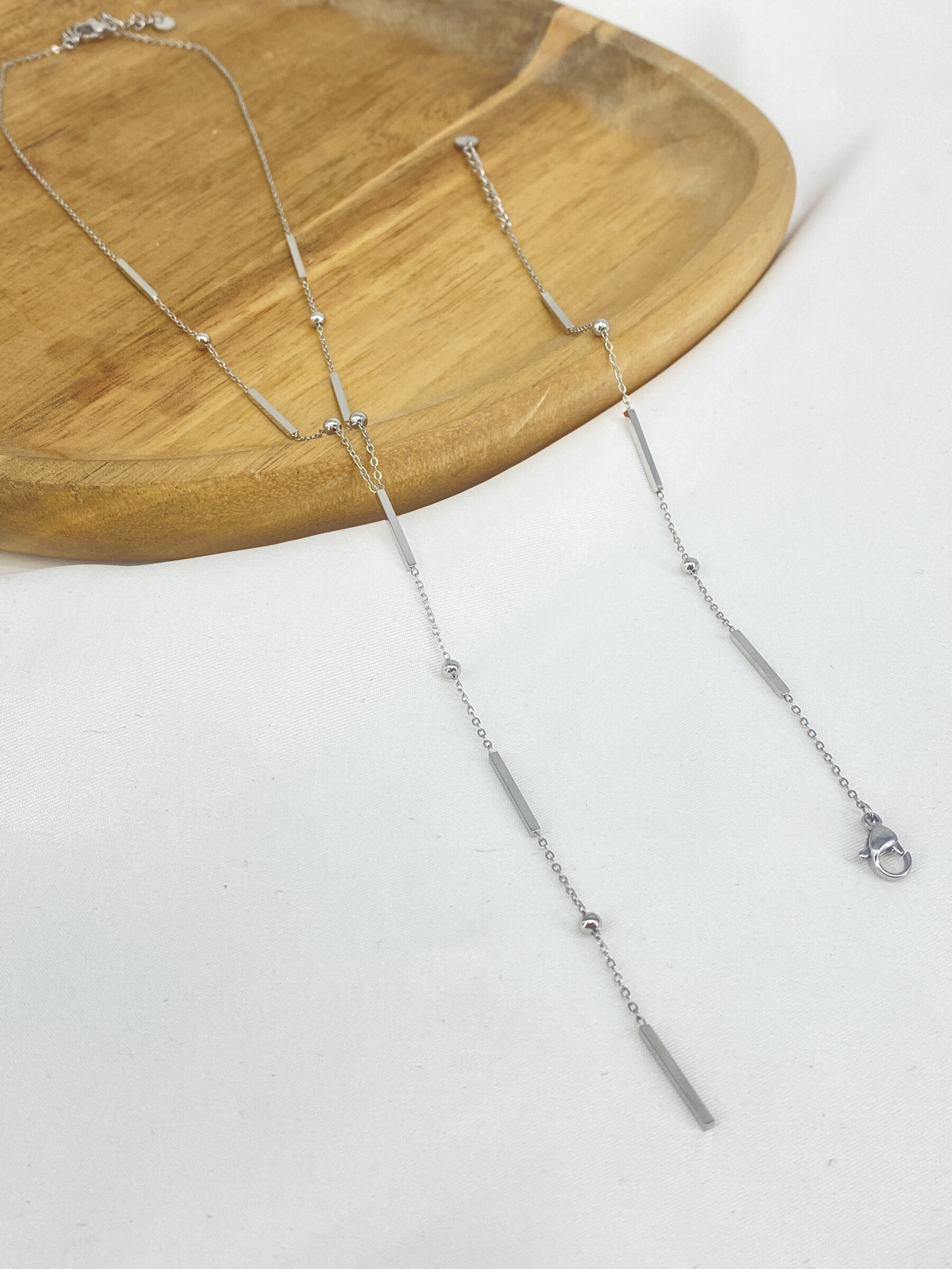 Mayorista Missra Paris - Conjunto de joyas de acero inoxidable.
