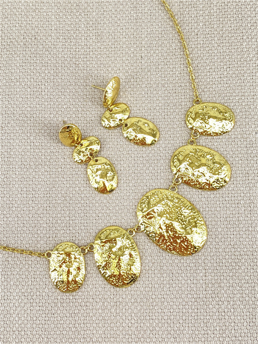 Großhändler Missra Paris - Schmuckset aus Edelstahl
