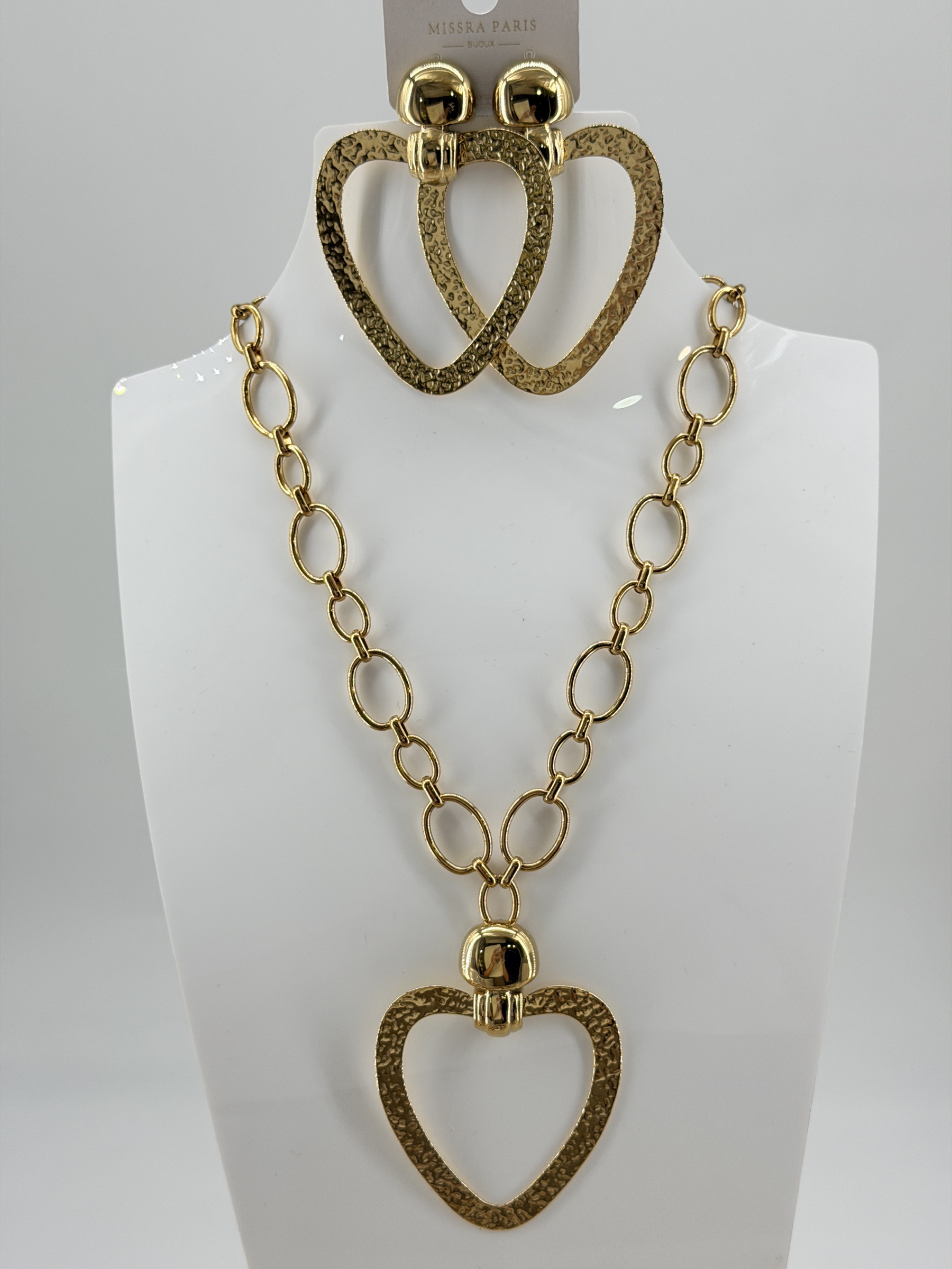 Mayorista Missra Paris - CONJUNTO DE JOYAS DE ACERO INOXIDABLE