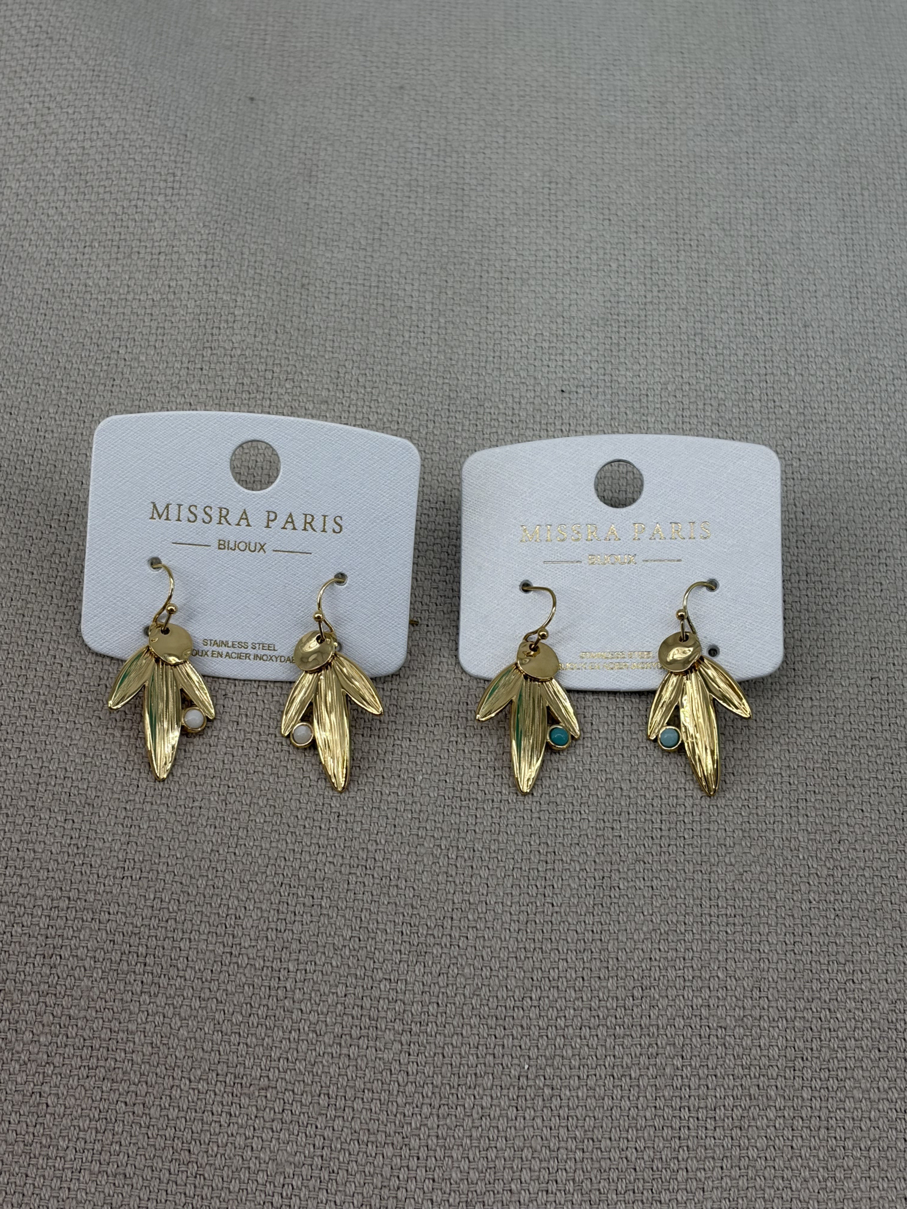 Grossiste Missra Paris - LOT DE BOUCLES D’OREILLES EN AIER