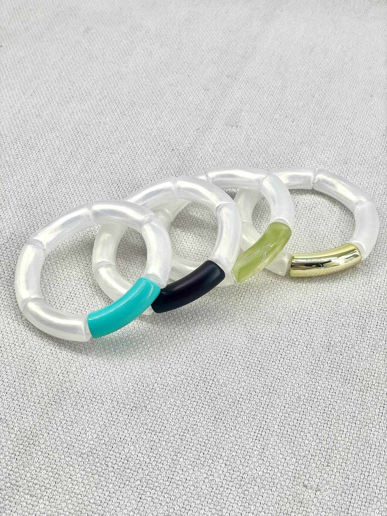 Grossiste Missra Paris - LOT DE BRACELET RESINE ACRYLIQUE