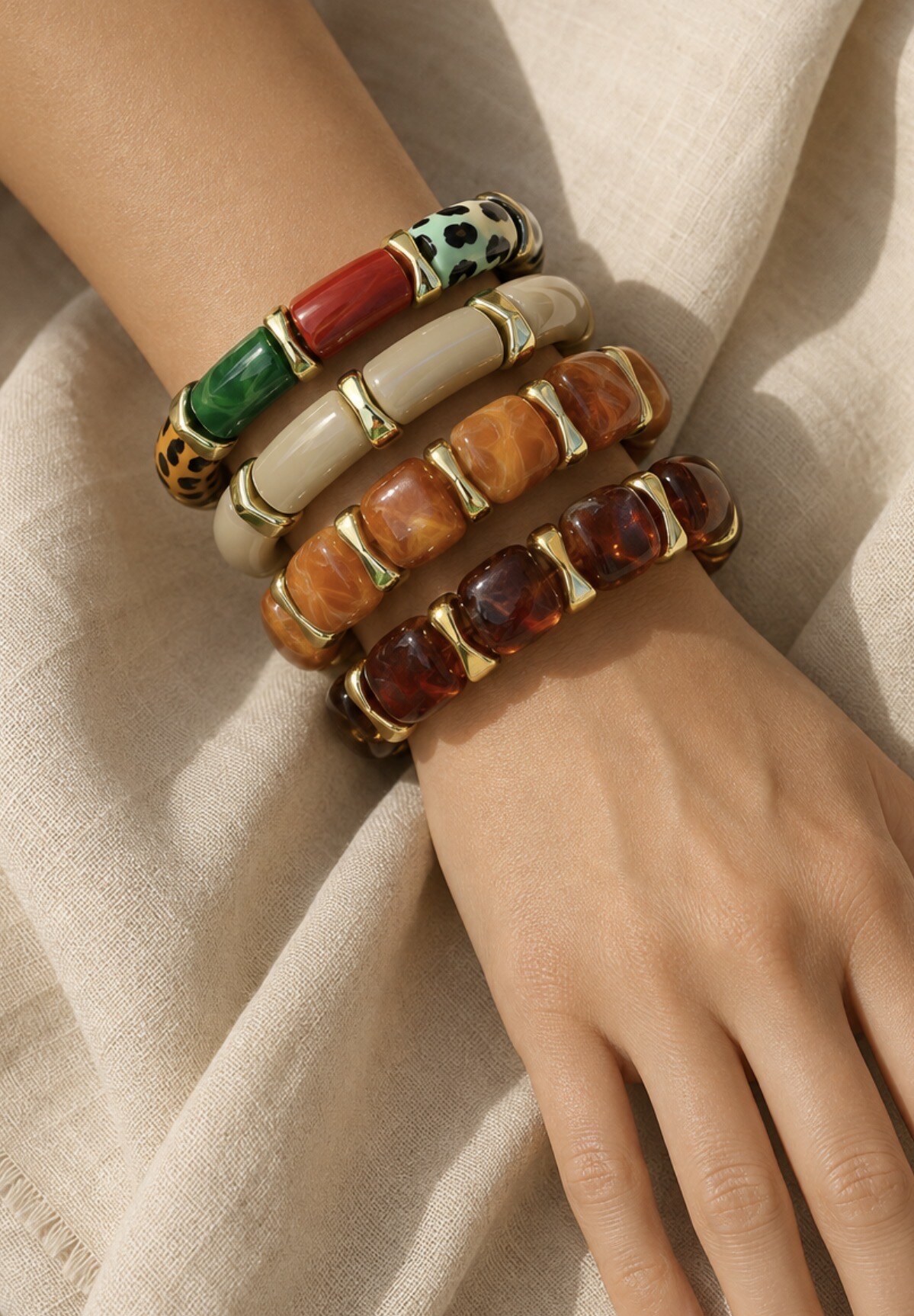 Grossiste Missra Paris - LOT DE BRACELET RÉSINE