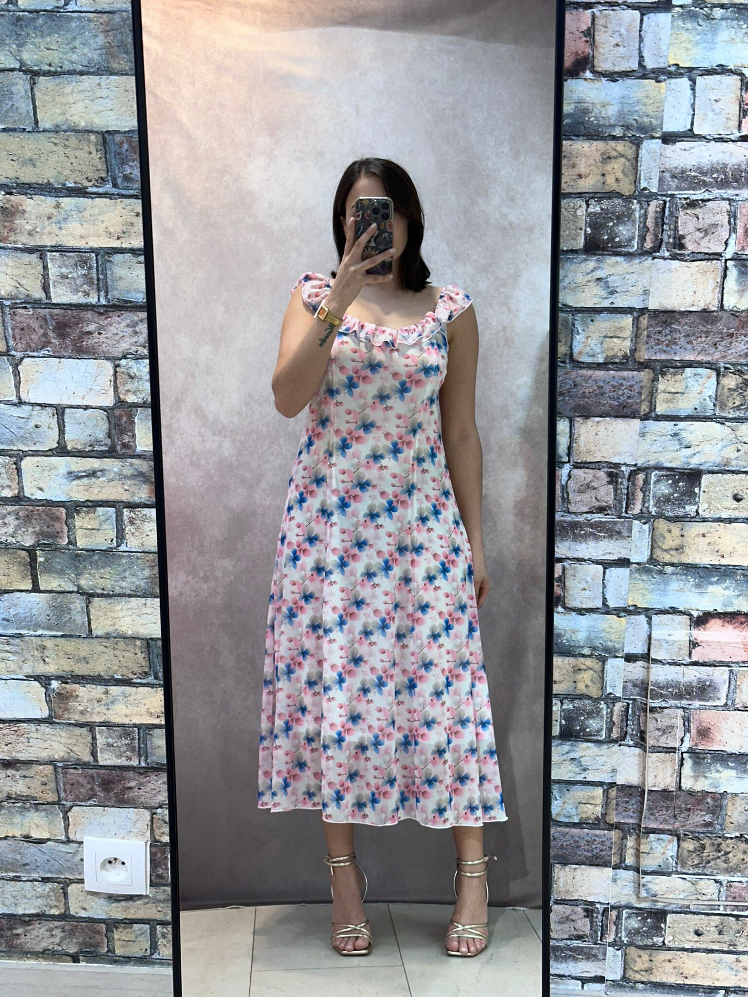 Grossiste Missy Tekstil - Blouse à imprimée