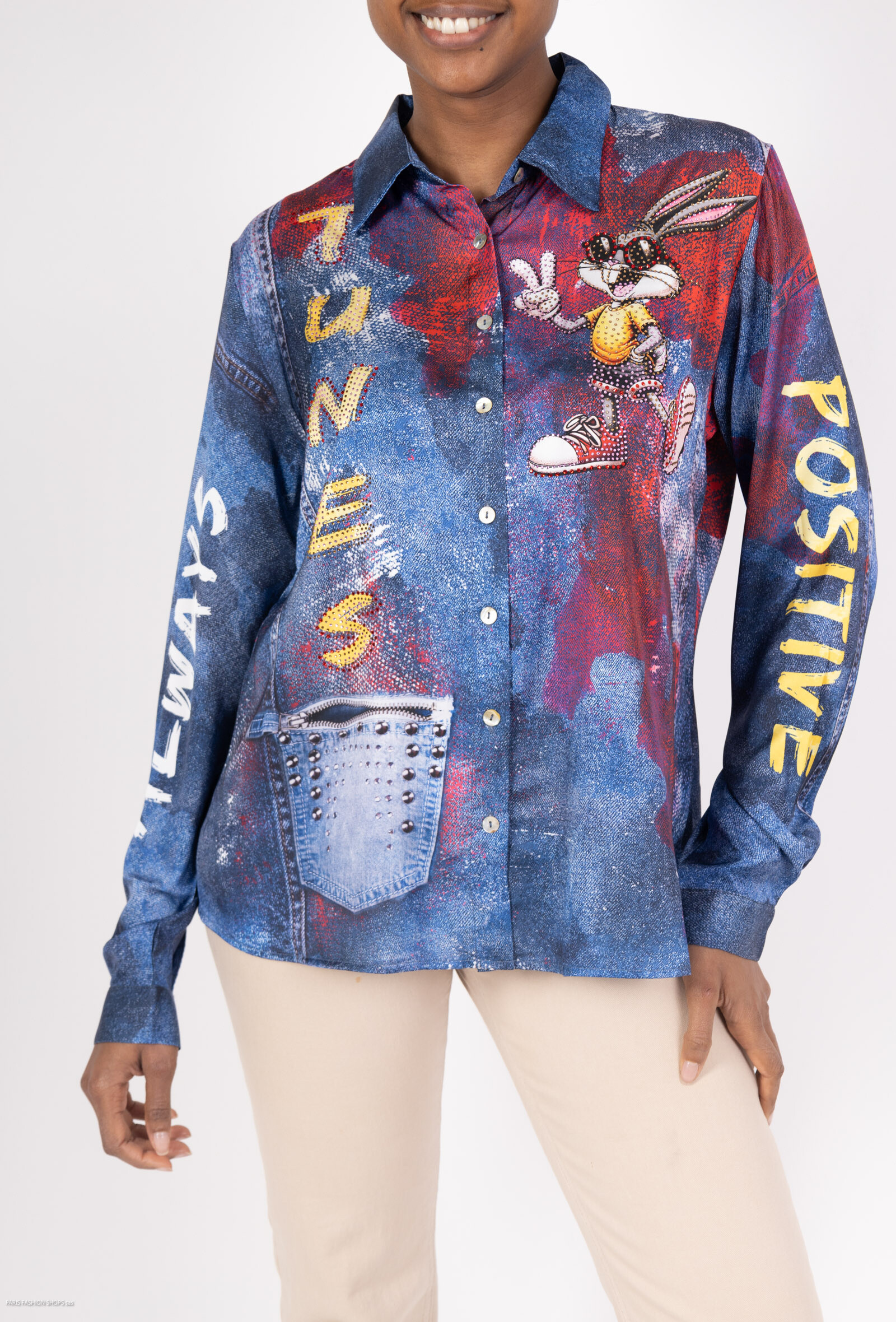 Wholesaler Missy Tekstil - Printed shirt