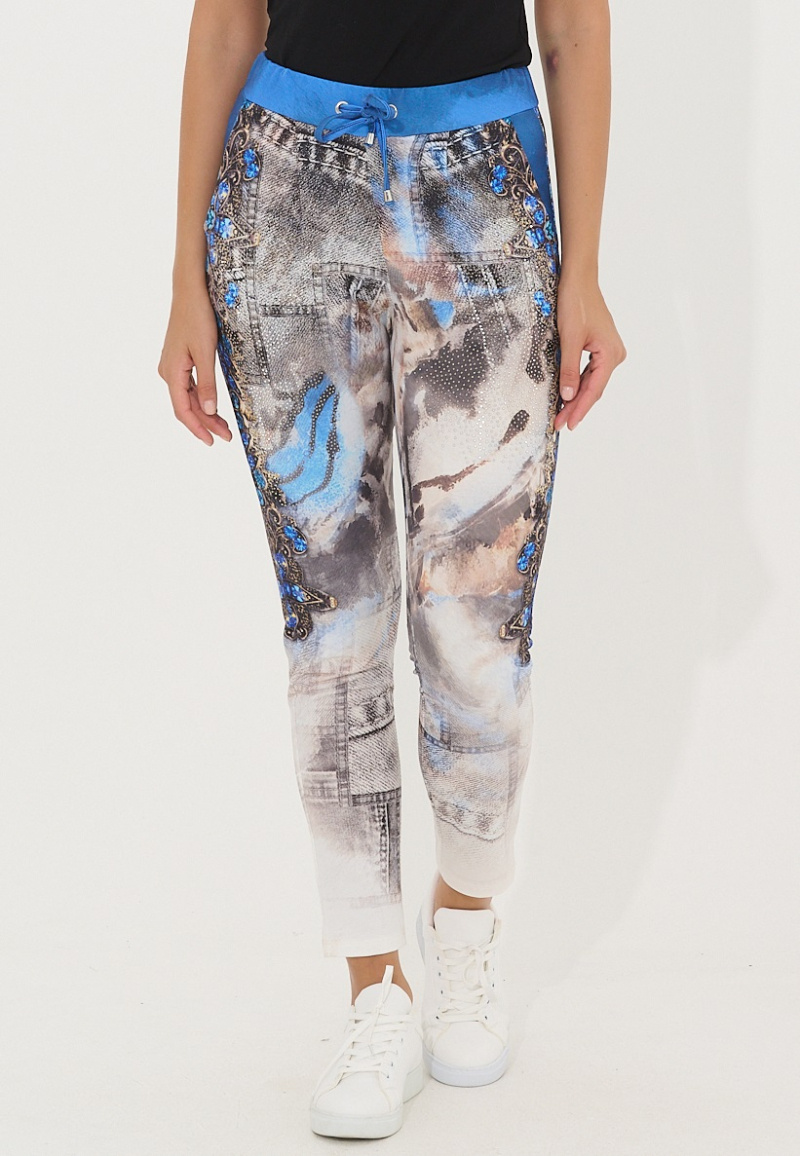 Grossiste Missy Tekstil - Pantalon imprimé