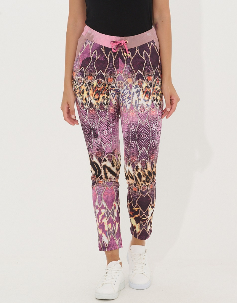 Grossiste Missy Tekstil - Pantalon imprimé