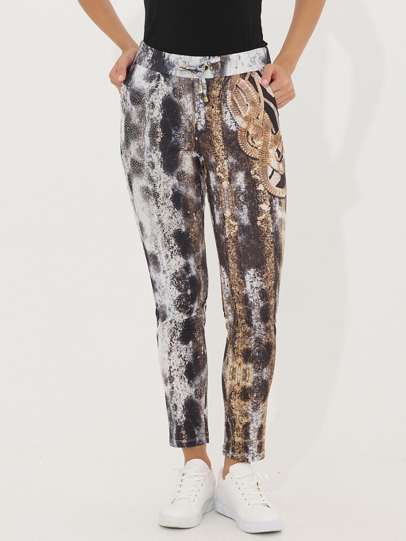 Grossiste Missy Tekstil - Pantalon imprimé