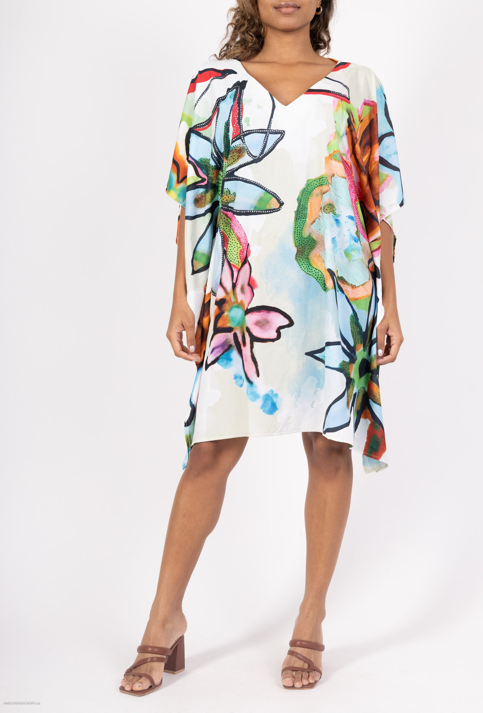 Wholesaler Missy Tekstil - Dress Size V -neck V