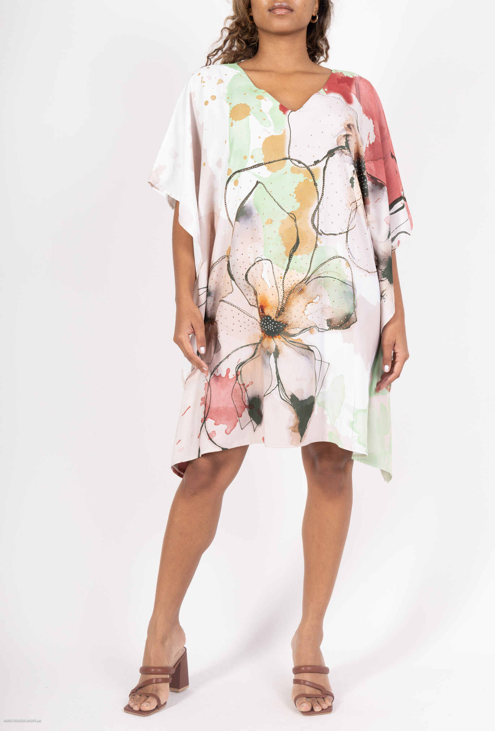 Wholesaler Missy Tekstil - Dress Size V -neck V