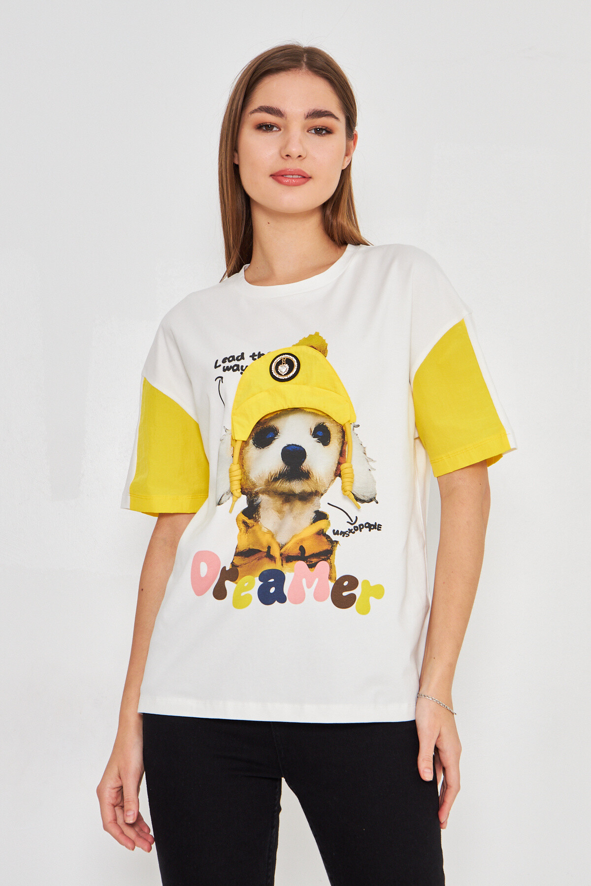 Wholesaler Missy Tekstil - Black t-shirt to print