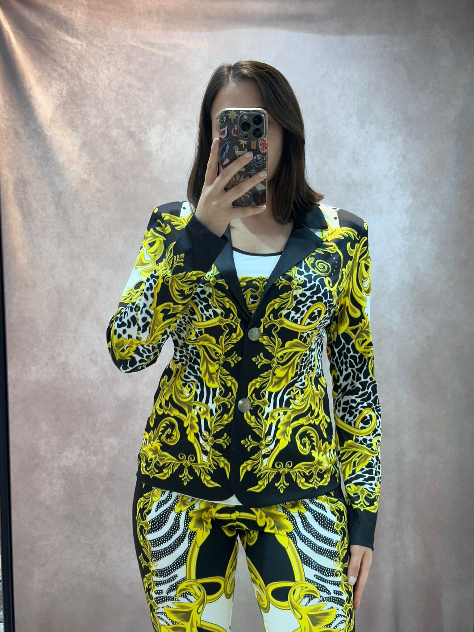 Grossiste Missy Tekstil - Veste à impression