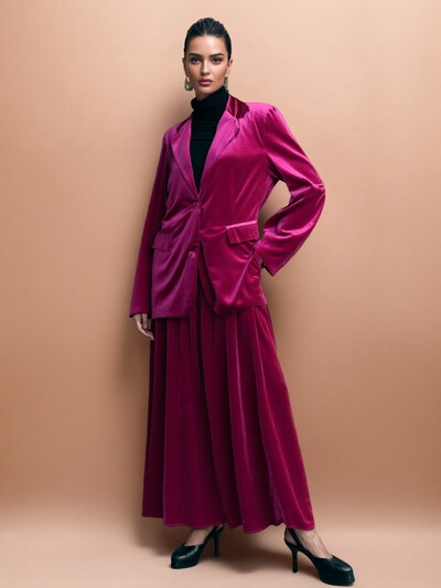Grossiste MIYA SRL - blazer en velours Grossiste MIYA SRL - blazer en velours