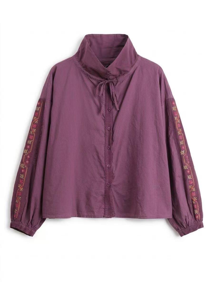 Grossiste MIYA SRL - CHEMISE AVEC BRODERIES