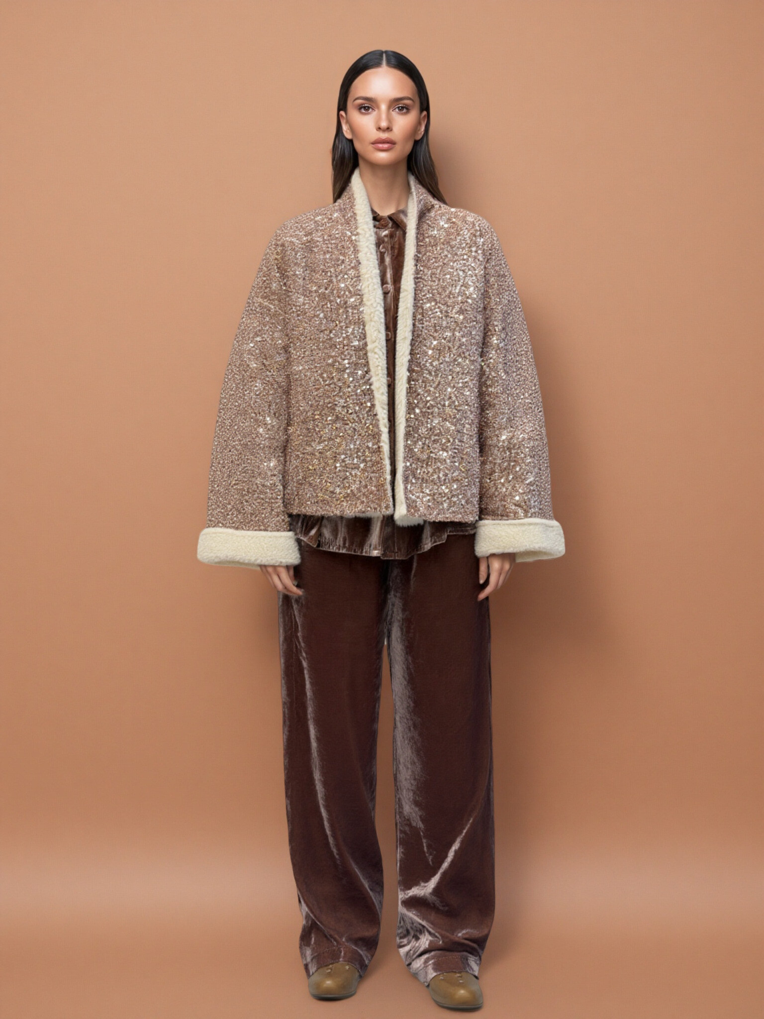 Wholesaler MIYA SRL - Jacket fully covered in sequins