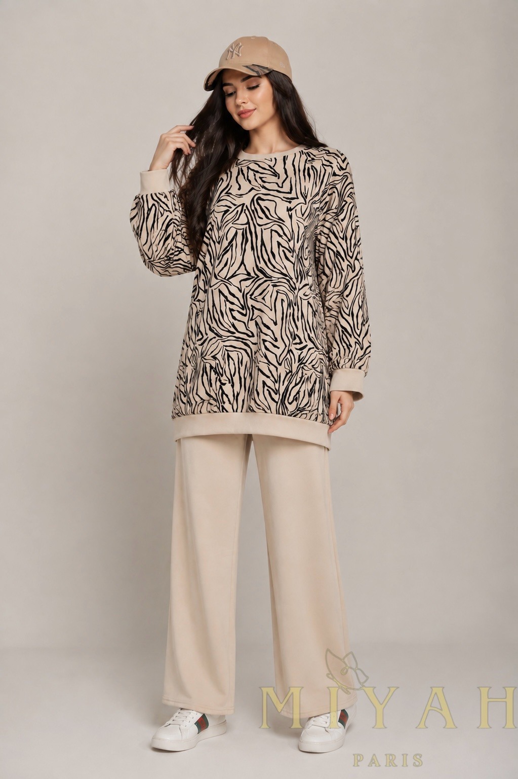 Grossiste MIYAH paris - ENSEMBLE Zebra print