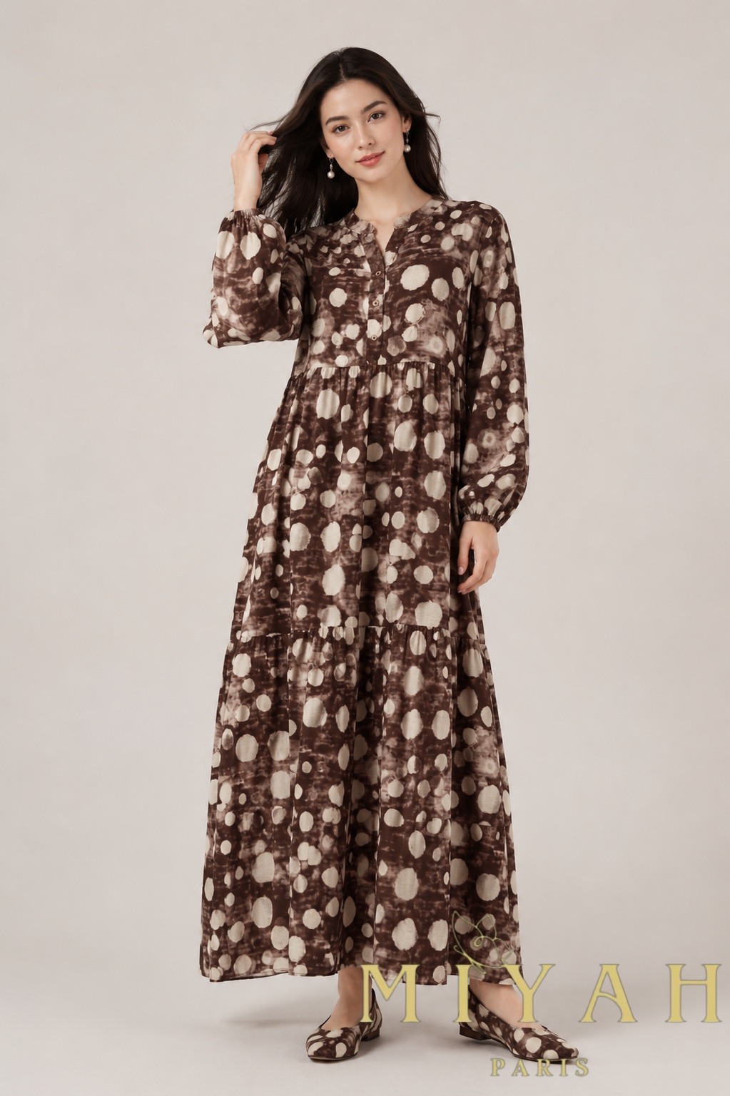 Mayorista MIYAH paris - VESTIDO estampado lunares