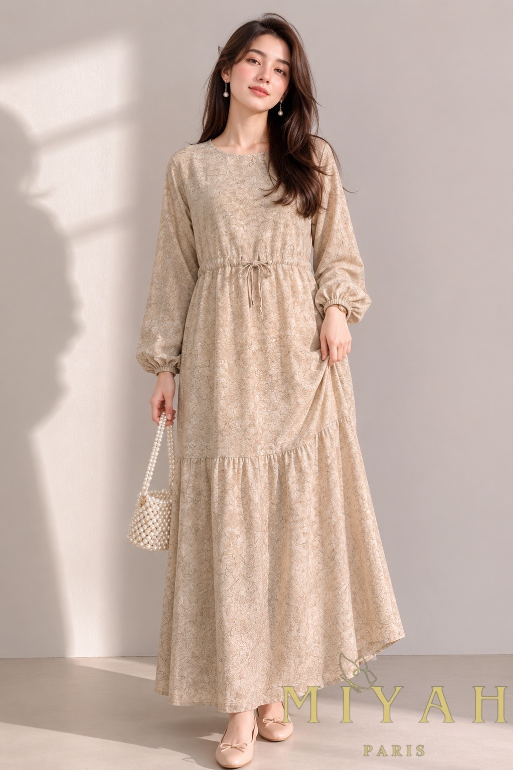 Wholesaler MIYAH paris - CRACKLE-EFFECT DRESS
