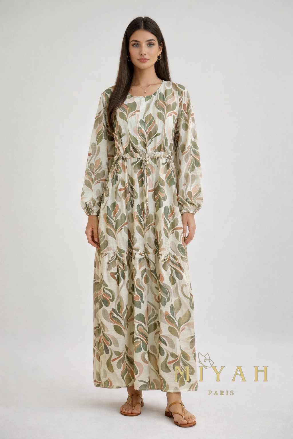 Grossiste MIYAH paris - Robe avec fils dorés