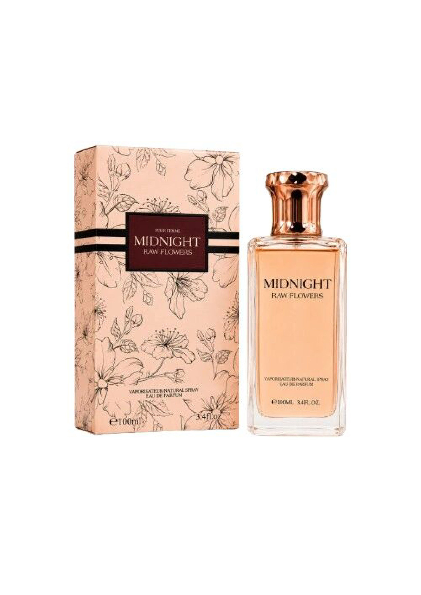 Großhändler MJ BAZAR - Eau de Parfum Midnight Raw Flowers 100 ml - Für Damen