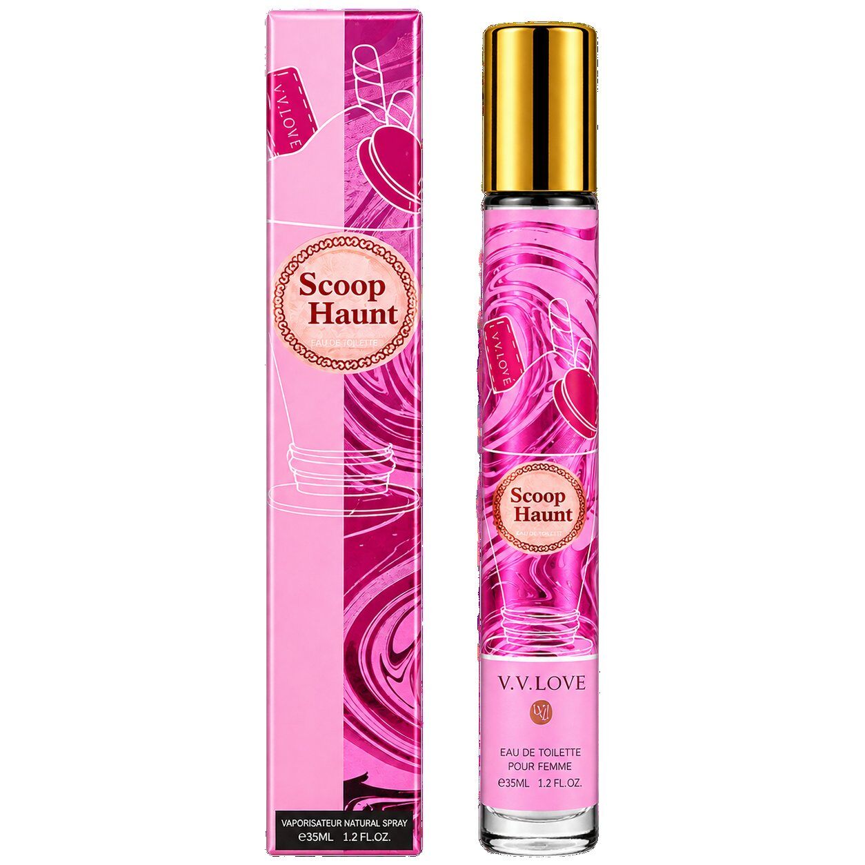Grossiste MJ BAZAR - Eau de Toilette Scoop haunt 35 ml - V.V Love