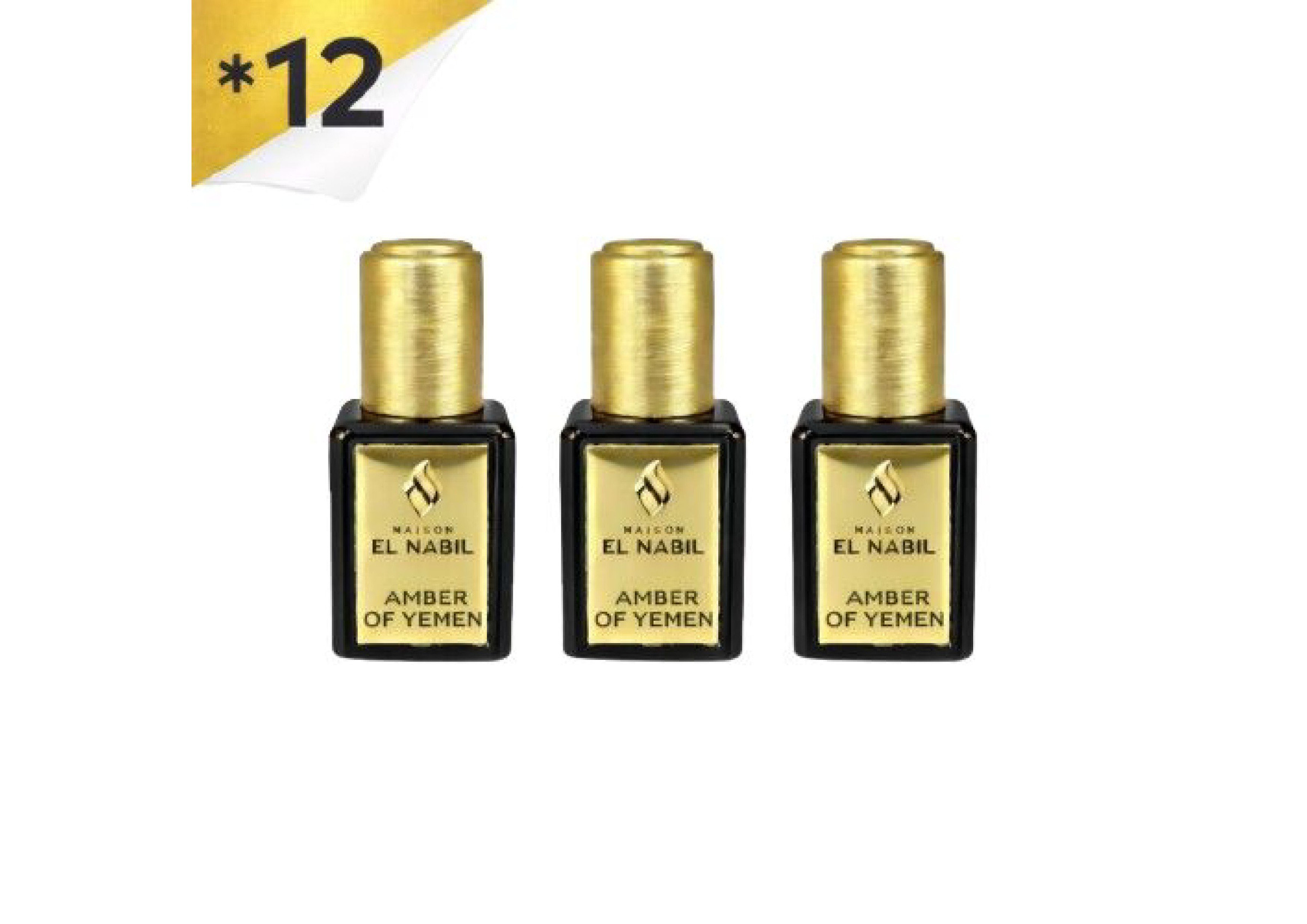 Wholesaler MJ BAZAR - Musk Amber of Yemen 5 ml (x 12) - Maison El Nabil