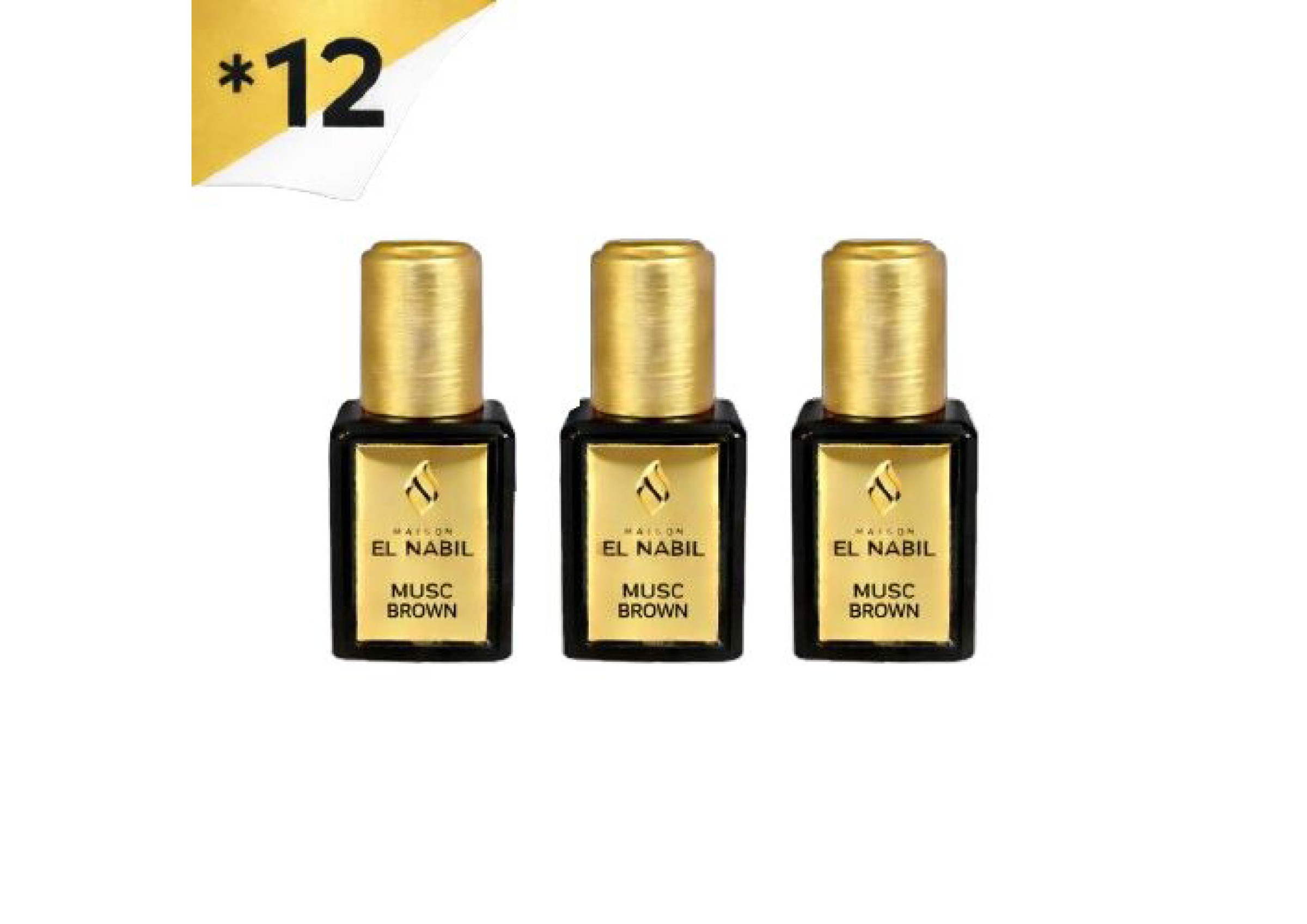Wholesaler MJ BAZAR - Musk Brown 5 ml (x 12) - Maison El Nabil