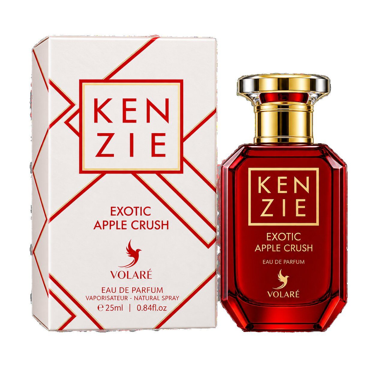 Grossiste MJ BAZAR - Eau de parfum Kenzie Exotic Apple Crush 25 ml - Volare