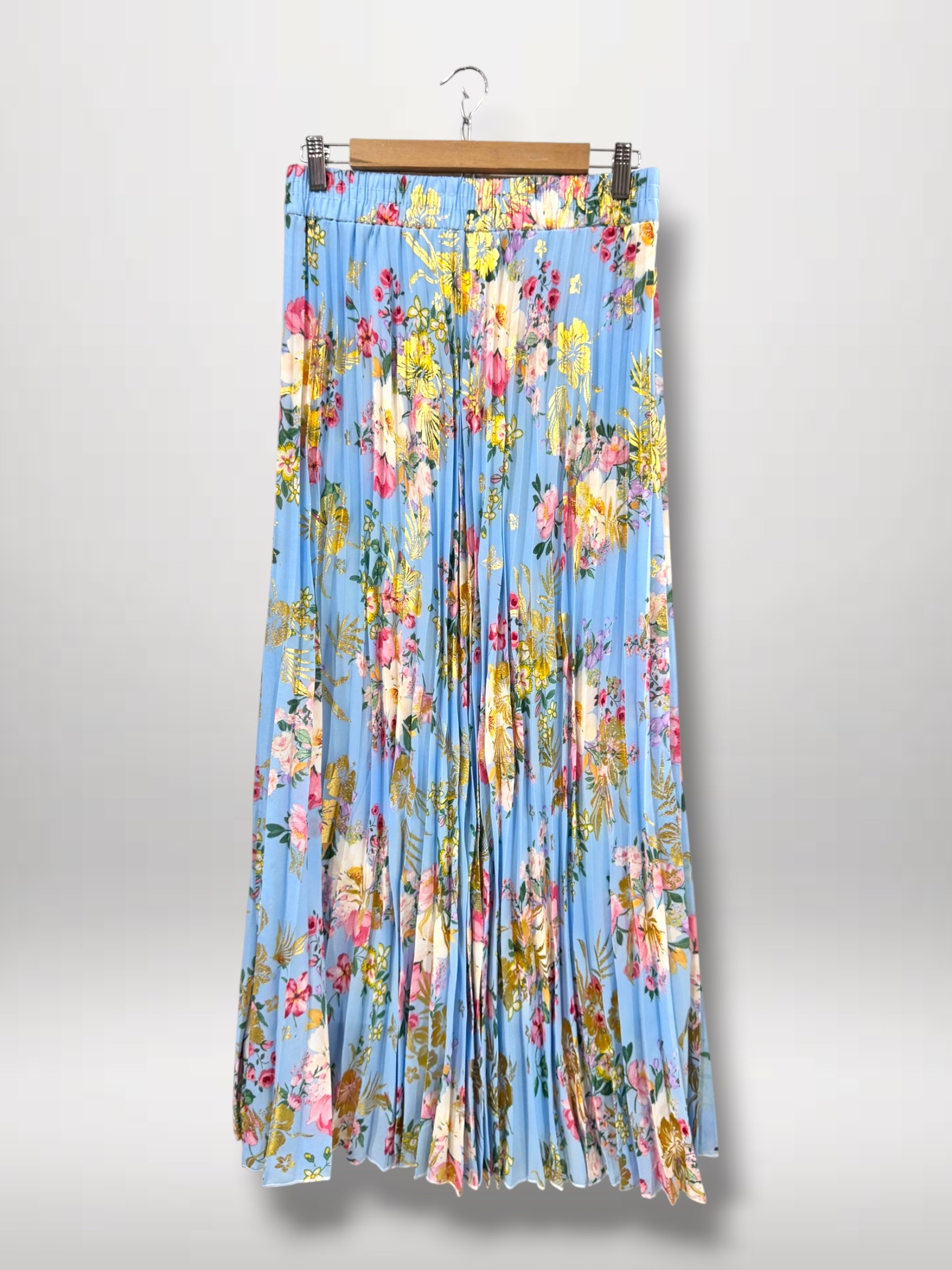 Grossiste MJ FASHION - Jupe floral à imprimé doré