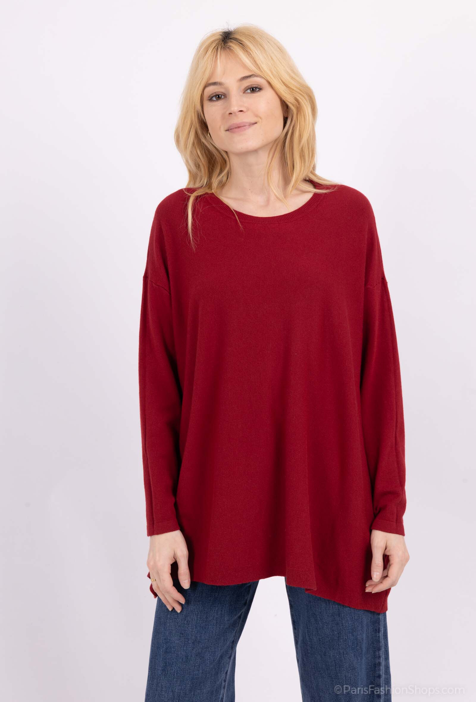 Wholesaler MJ FASHION - Sweater dress with hood