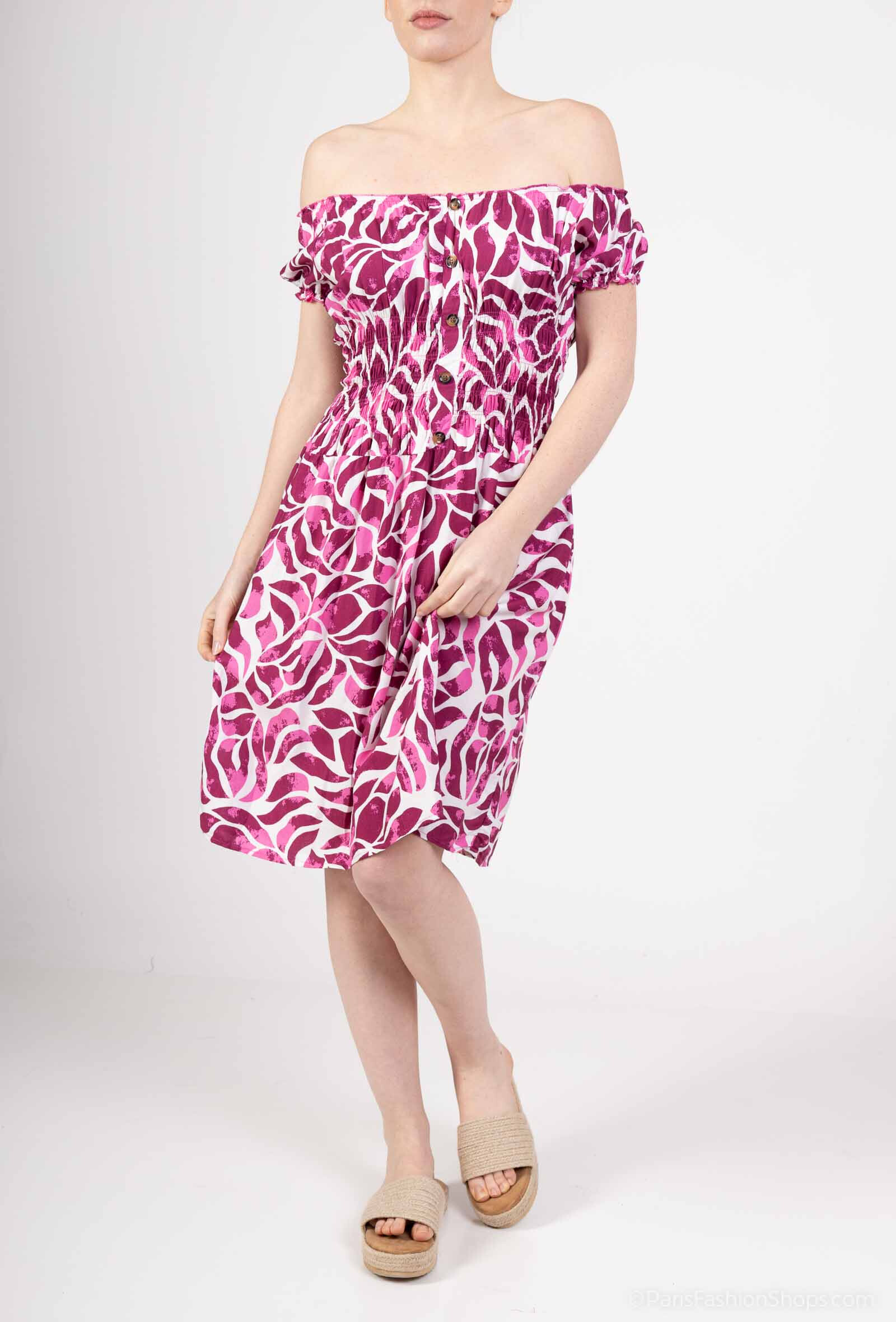 Wholesaler MJ FASHION - Mid-long dress united