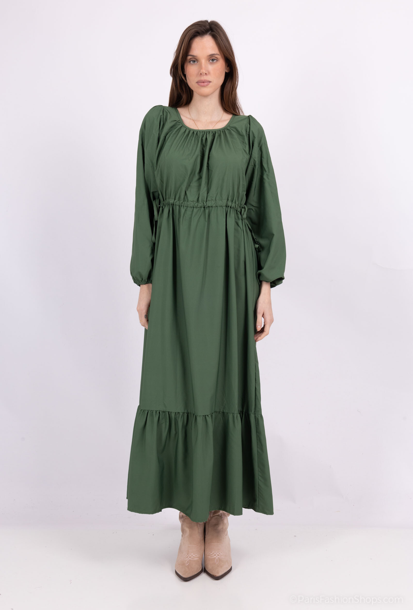 Wholesaler MJ FASHION - short dress with floral strap and button