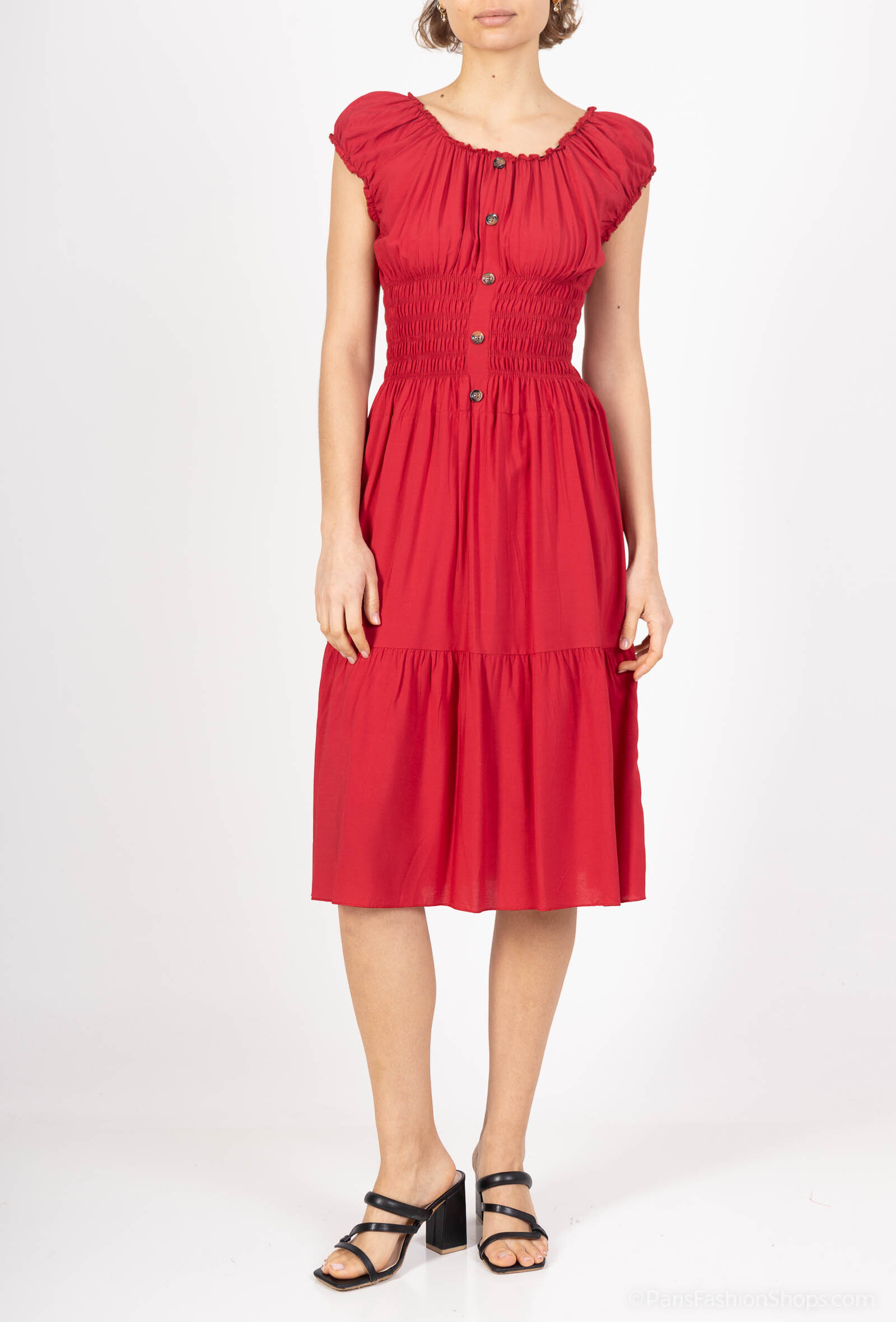 Wholesaler MJ FASHION - Mid-long dress united