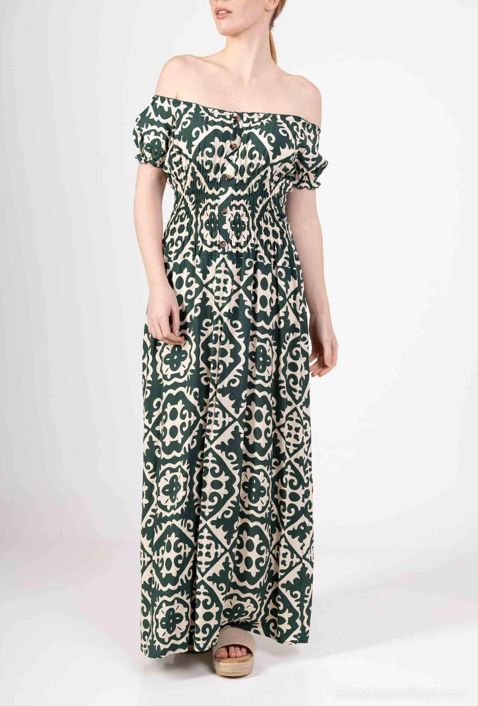 Wholesaler MJ FASHION - Mid-long dress united