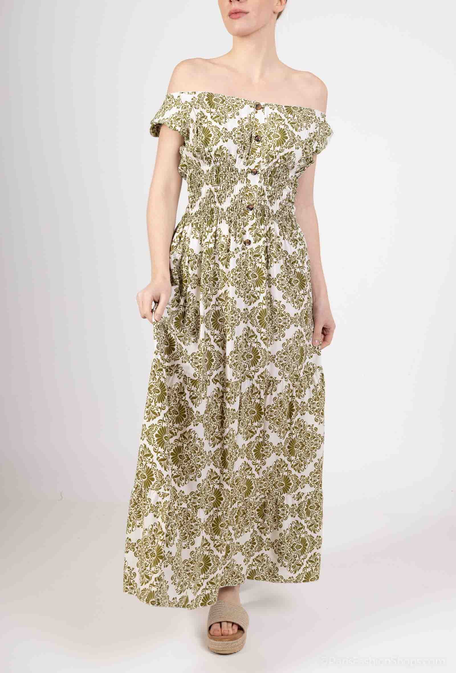 Wholesaler MJ FASHION - Mid-long dress united