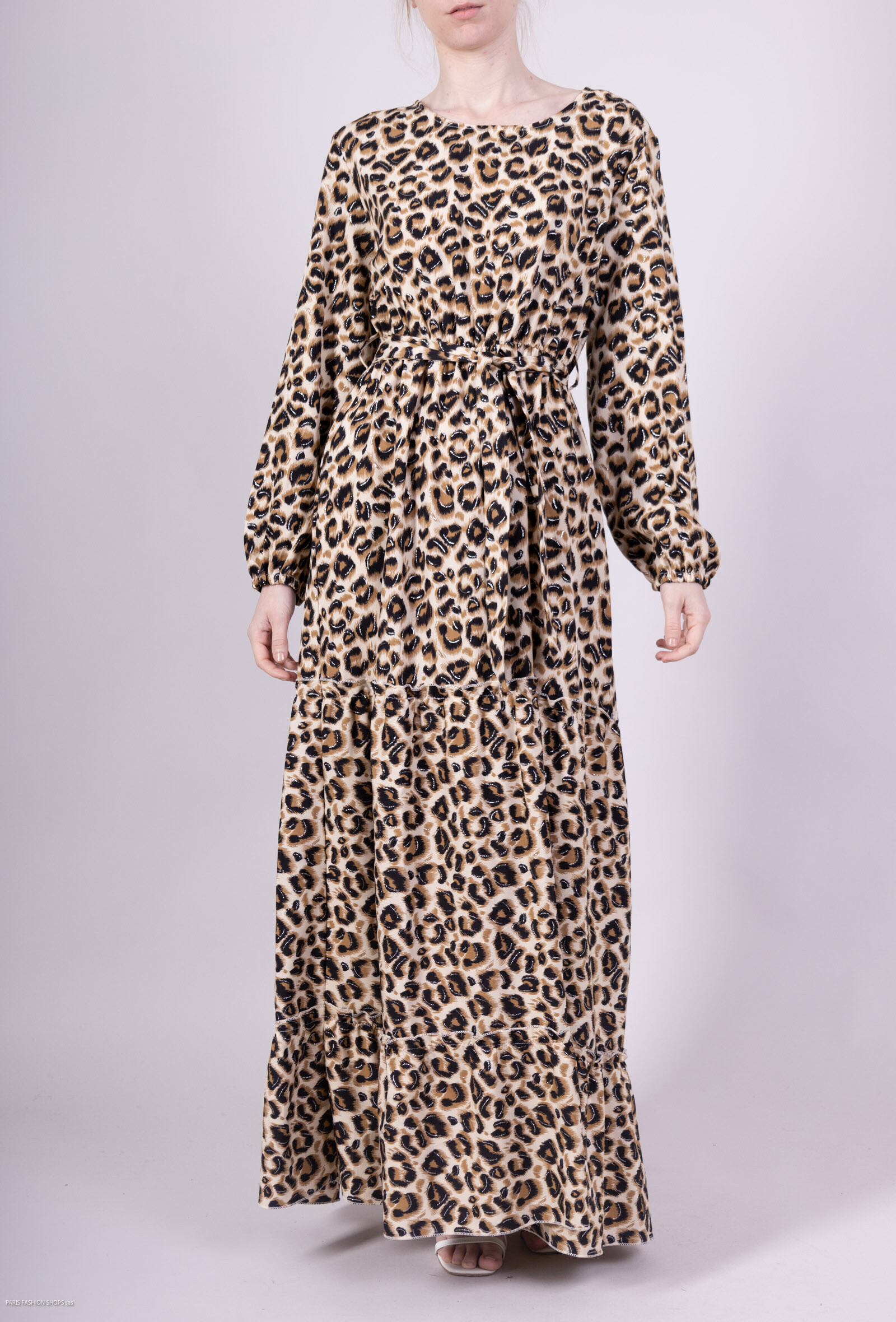 Wholesaler MJ FASHION - Long dress with Flower Print