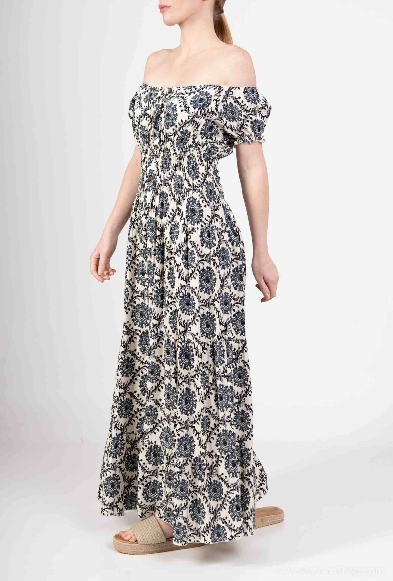 Wholesaler MJ FASHION - Mid-long dress united