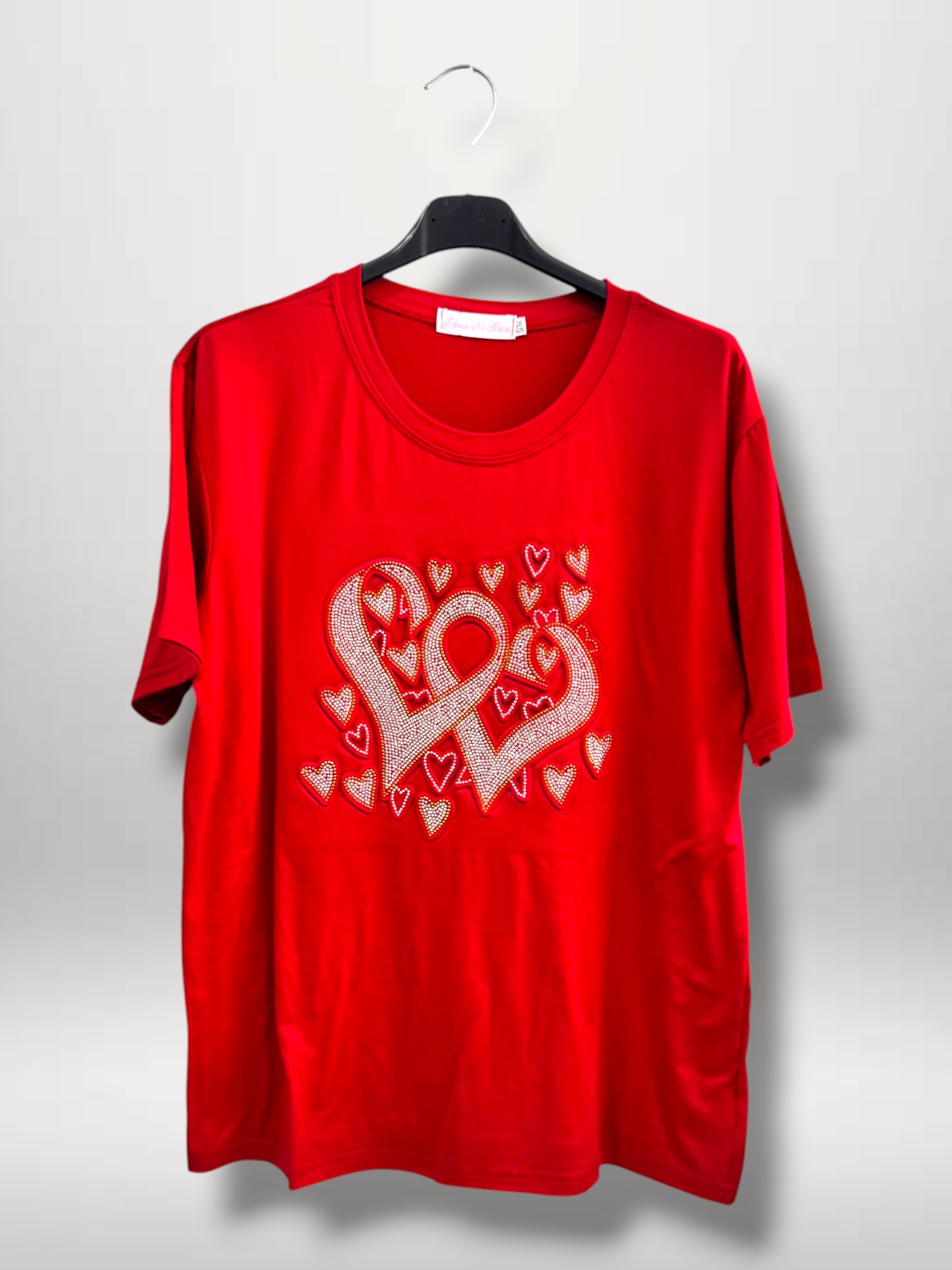 Wholesaler MJ FASHION - Plain T-shirt with print