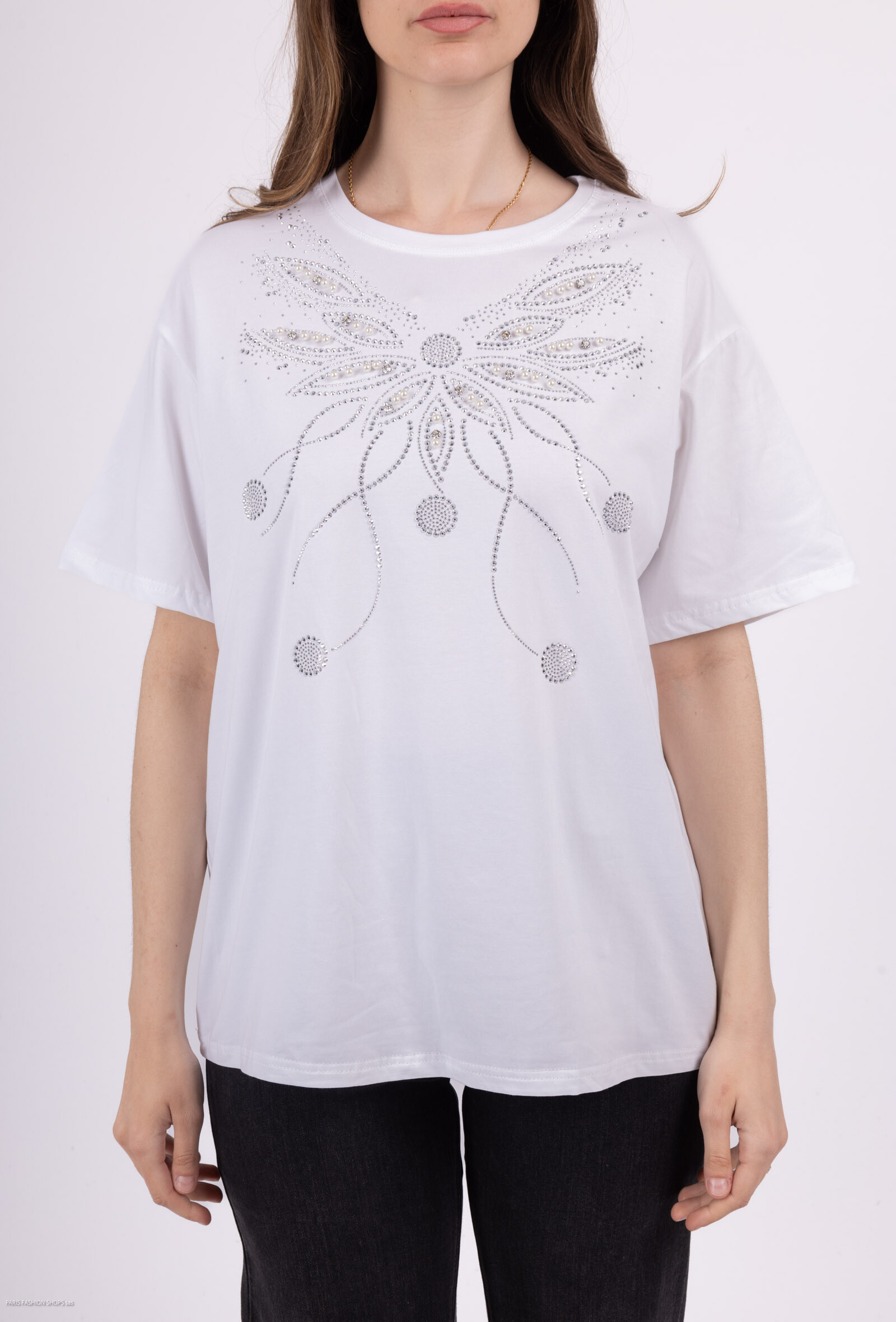 Wholesaler MJ FASHION - Shooting star print t-shirt