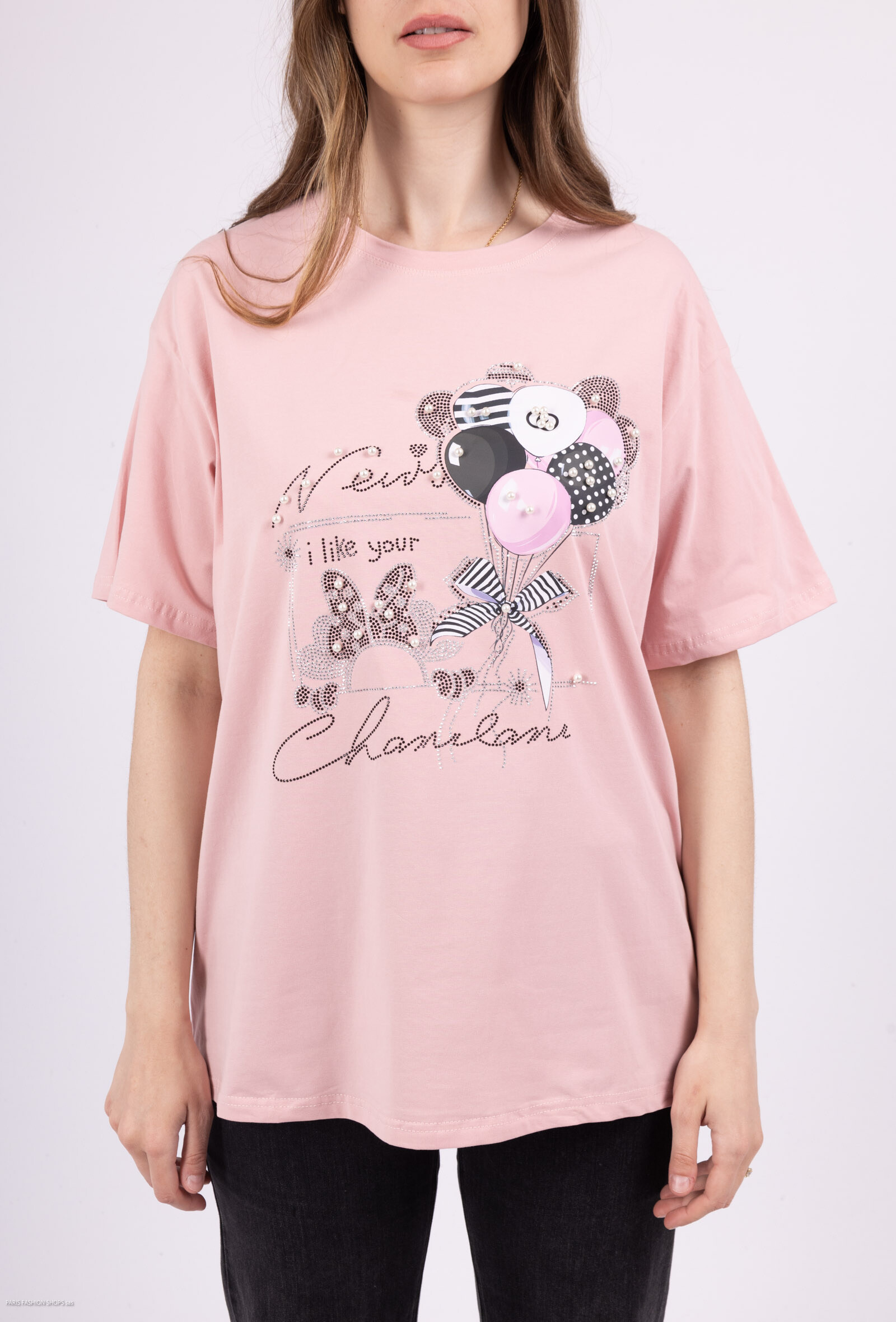 Wholesaler MJ FASHION - Shooting star print t-shirt