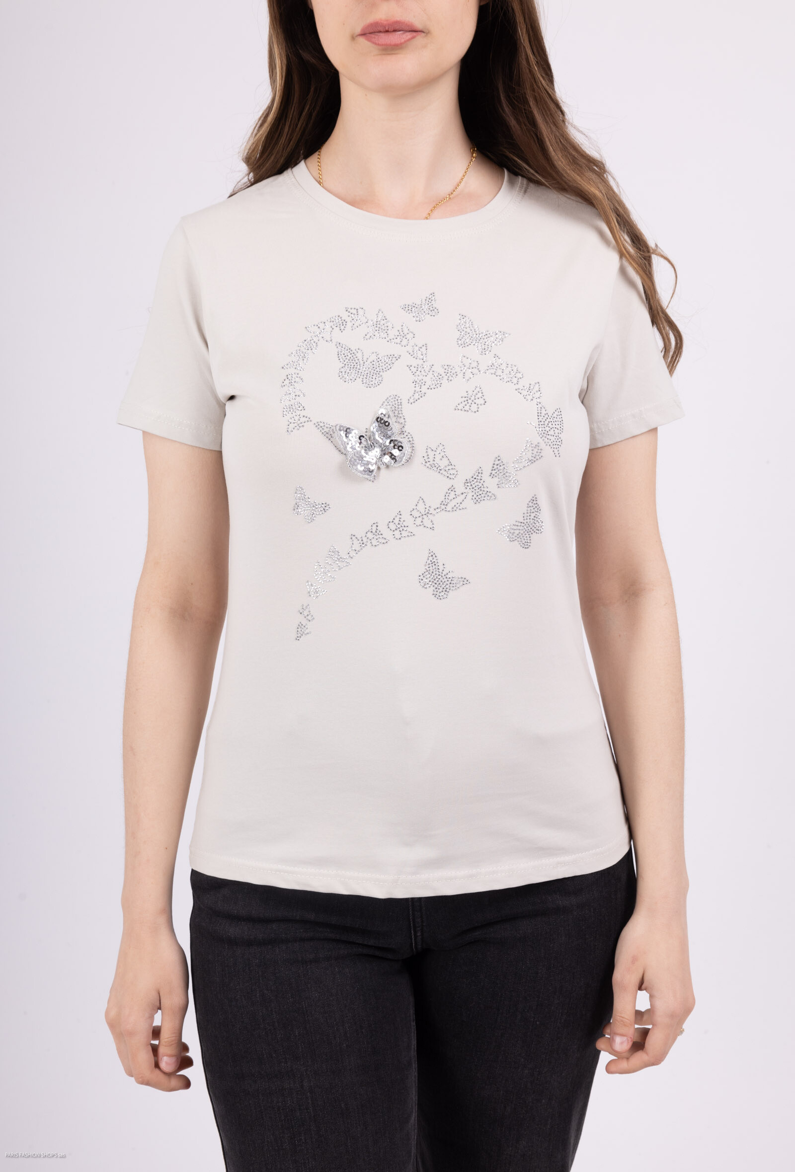 Wholesaler MJ FASHION - Shooting star print t-shirt