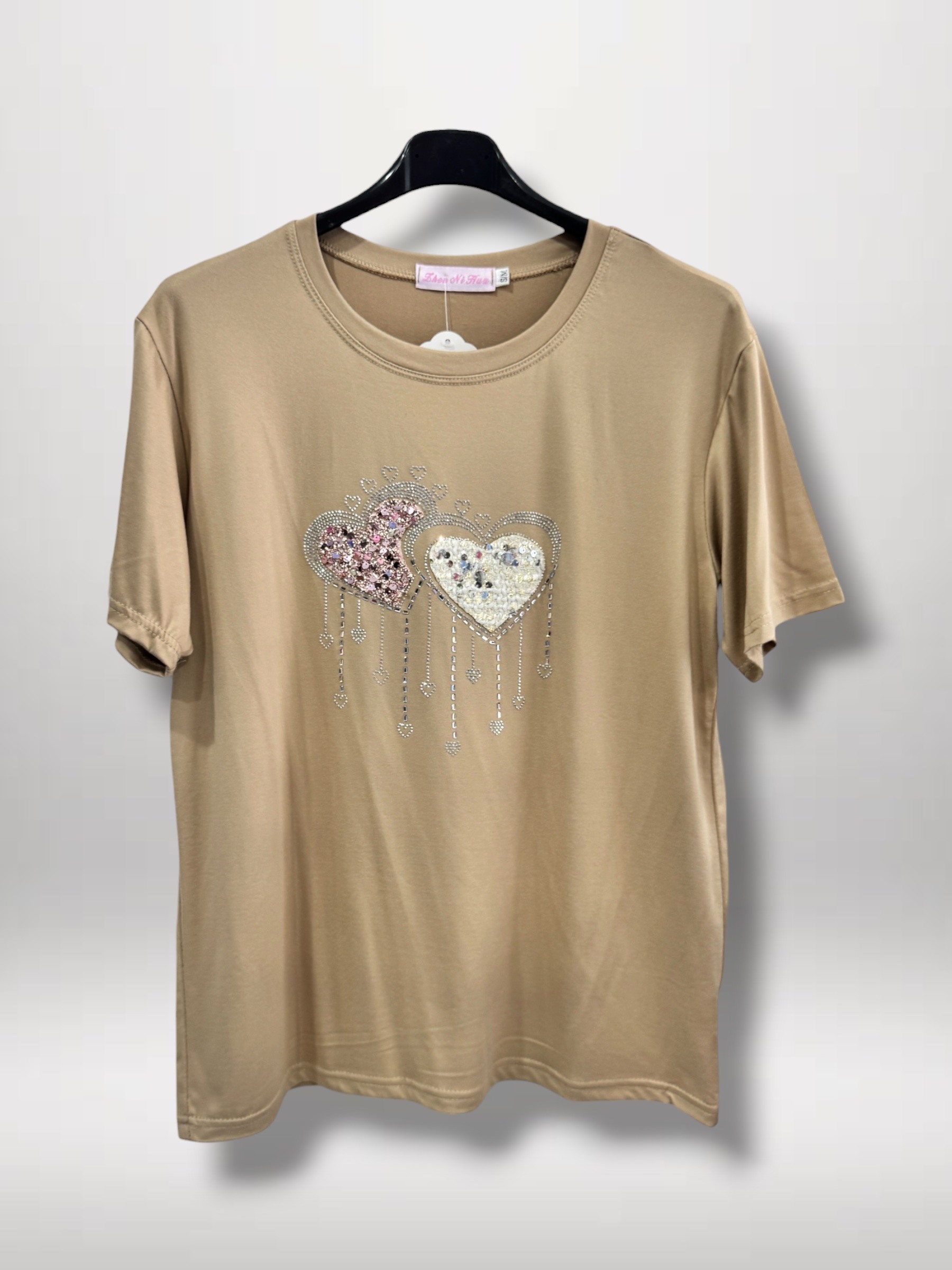 Wholesaler MJ FASHION - Solid T-shirt with print