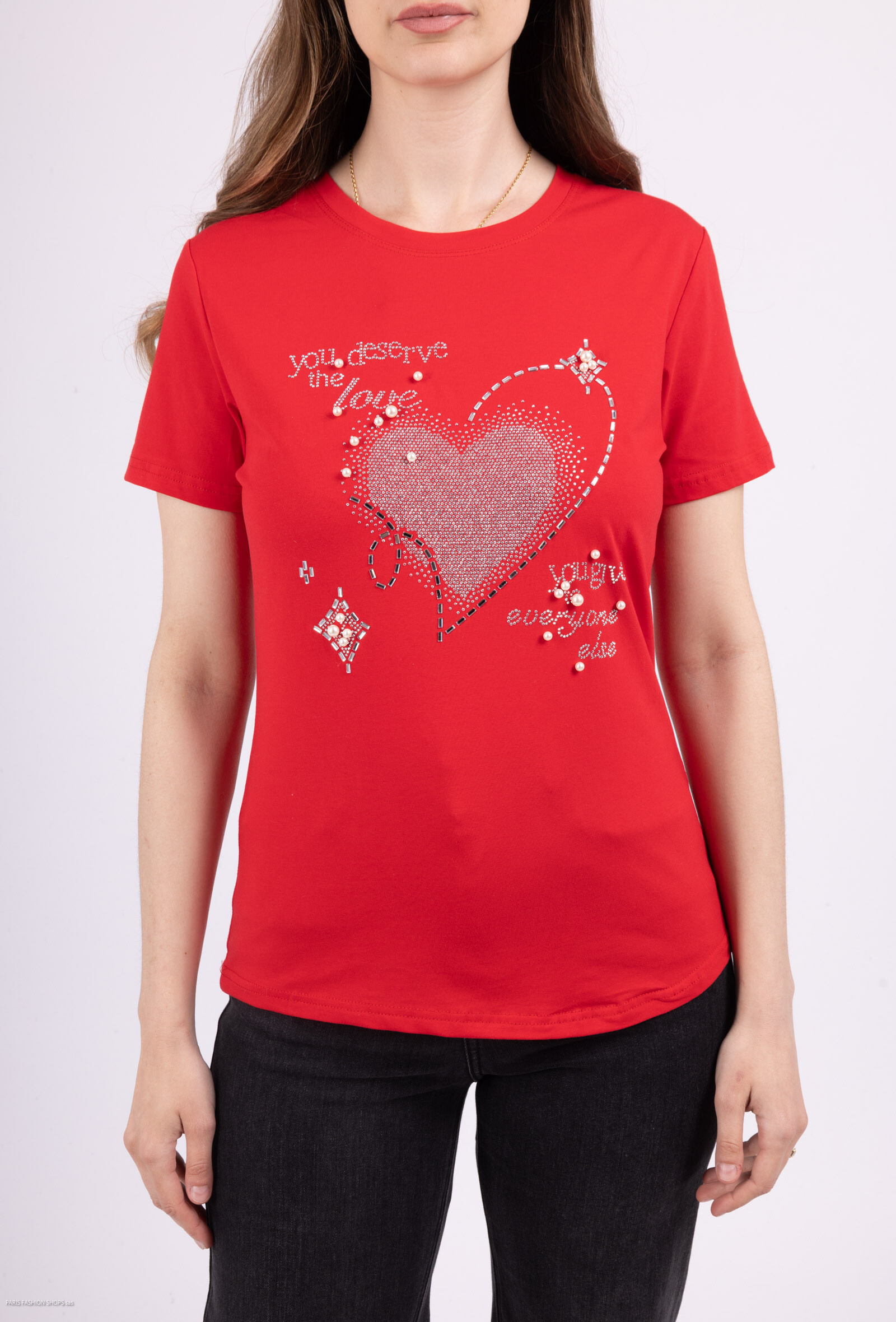 Wholesaler MJ FASHION - Shooting star print t-shirt