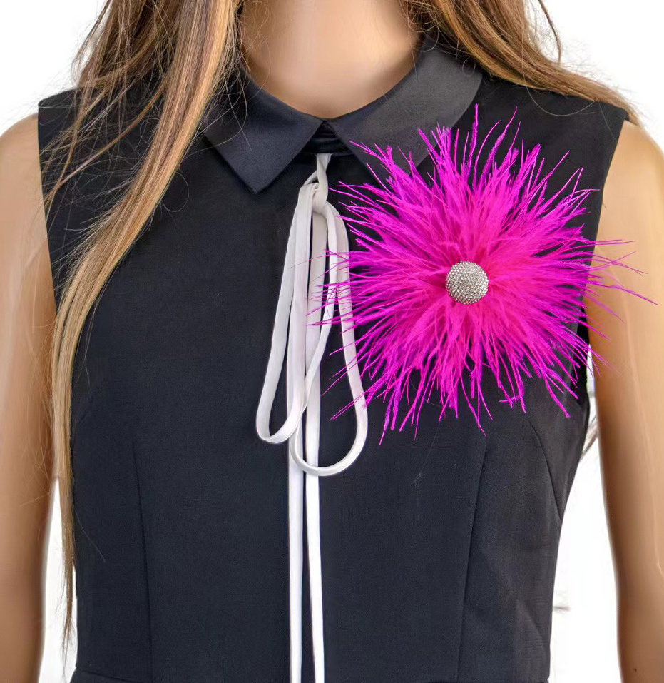 Grossiste MM Sweet - BROCHE ET PINCE EN POLYESTER