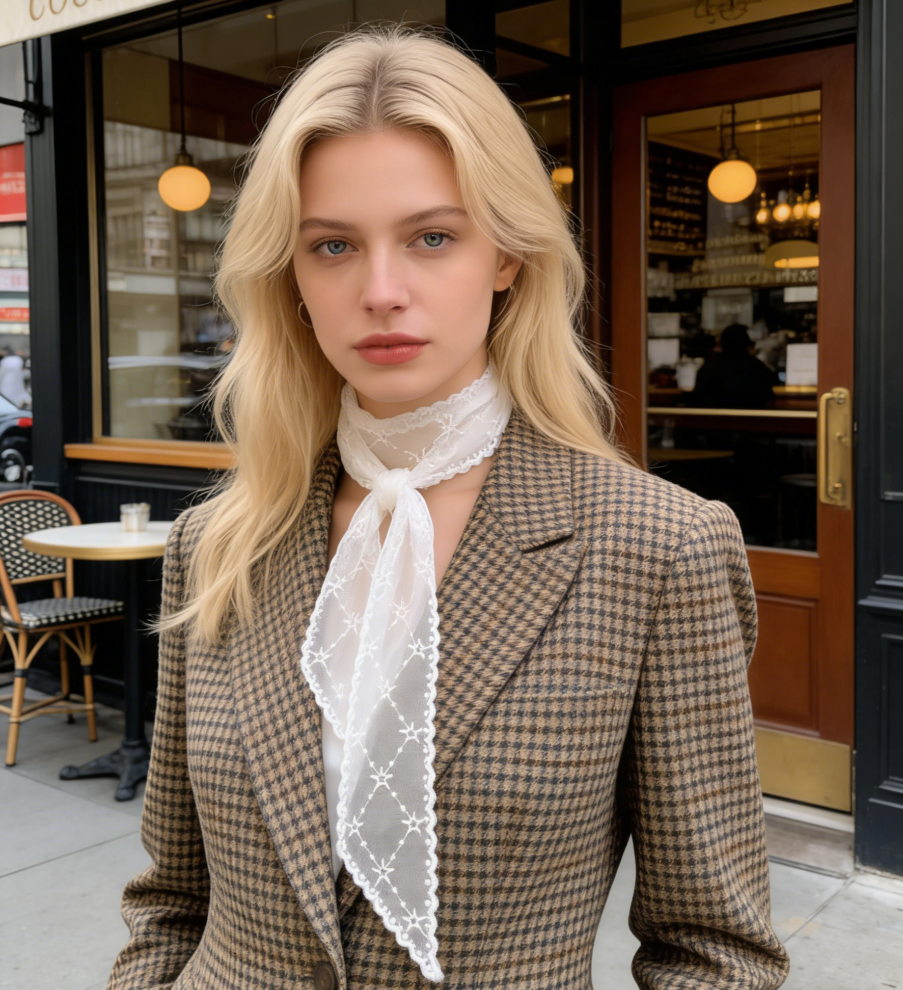 Grossista MM Sweet - FOULARD IN PIZZO