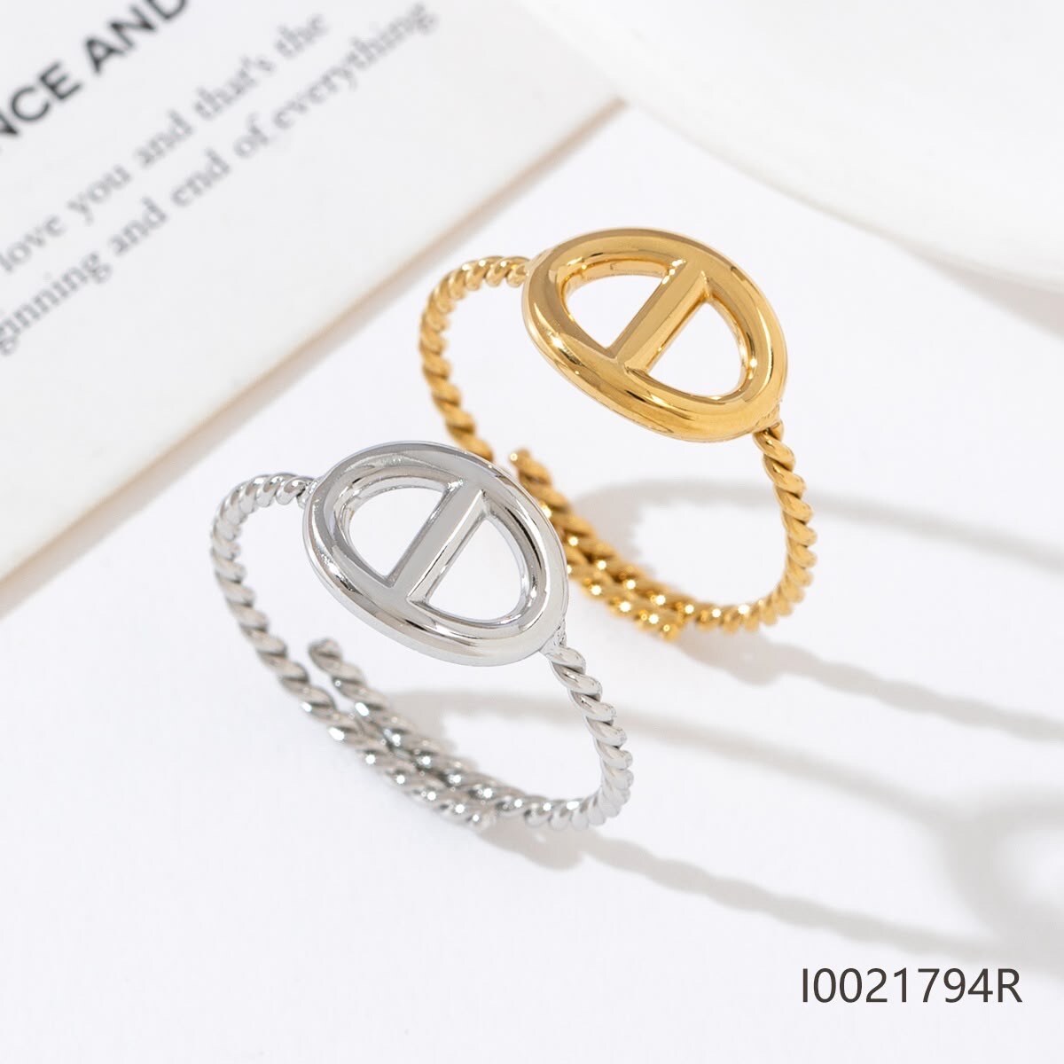 Wholesaler Mochimo Suonana - Minimalist stainless steel ring