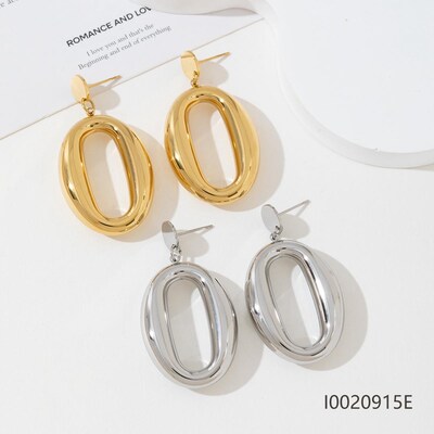 Grossiste Mochimo Suonana - Boucles d’oreilles minimaliste en acier inoxydable Grossiste Mochimo Suonana - Boucles d’oreilles minimaliste en acier inoxydable