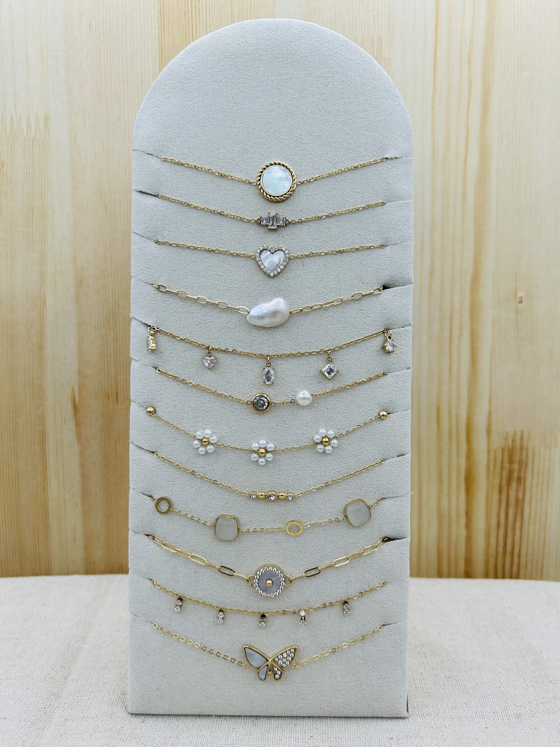 Wholesaler Mochimo Suonana - Set of 12 bracelet stainless steel