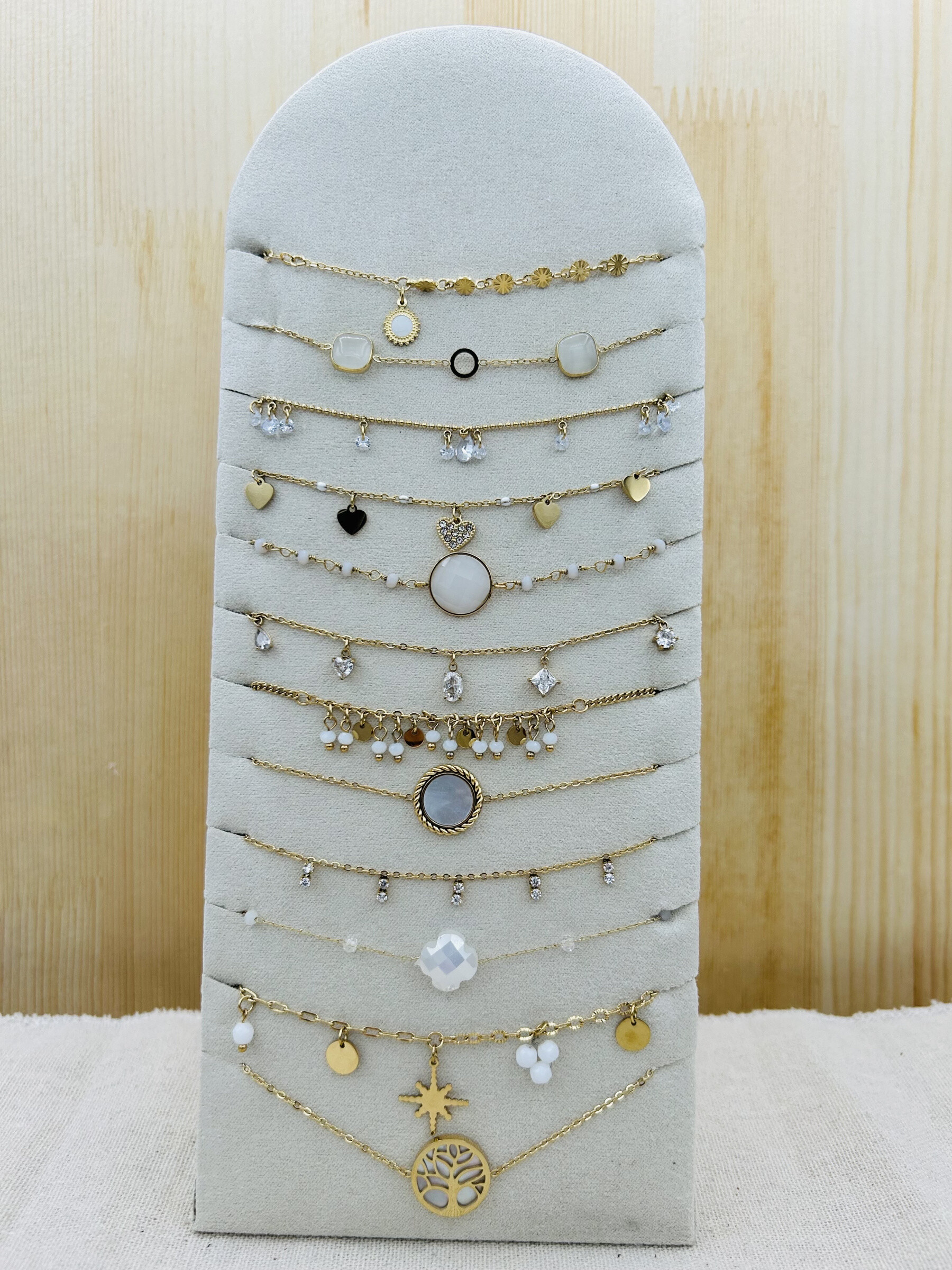 Wholesaler Mochimo Suonana - Set of 12 bracelet stainless steel