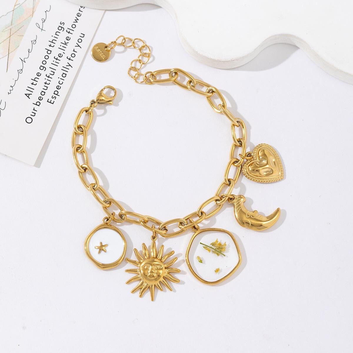 Großhändler Mochimo Suonana - Edelstahlschalenarmband